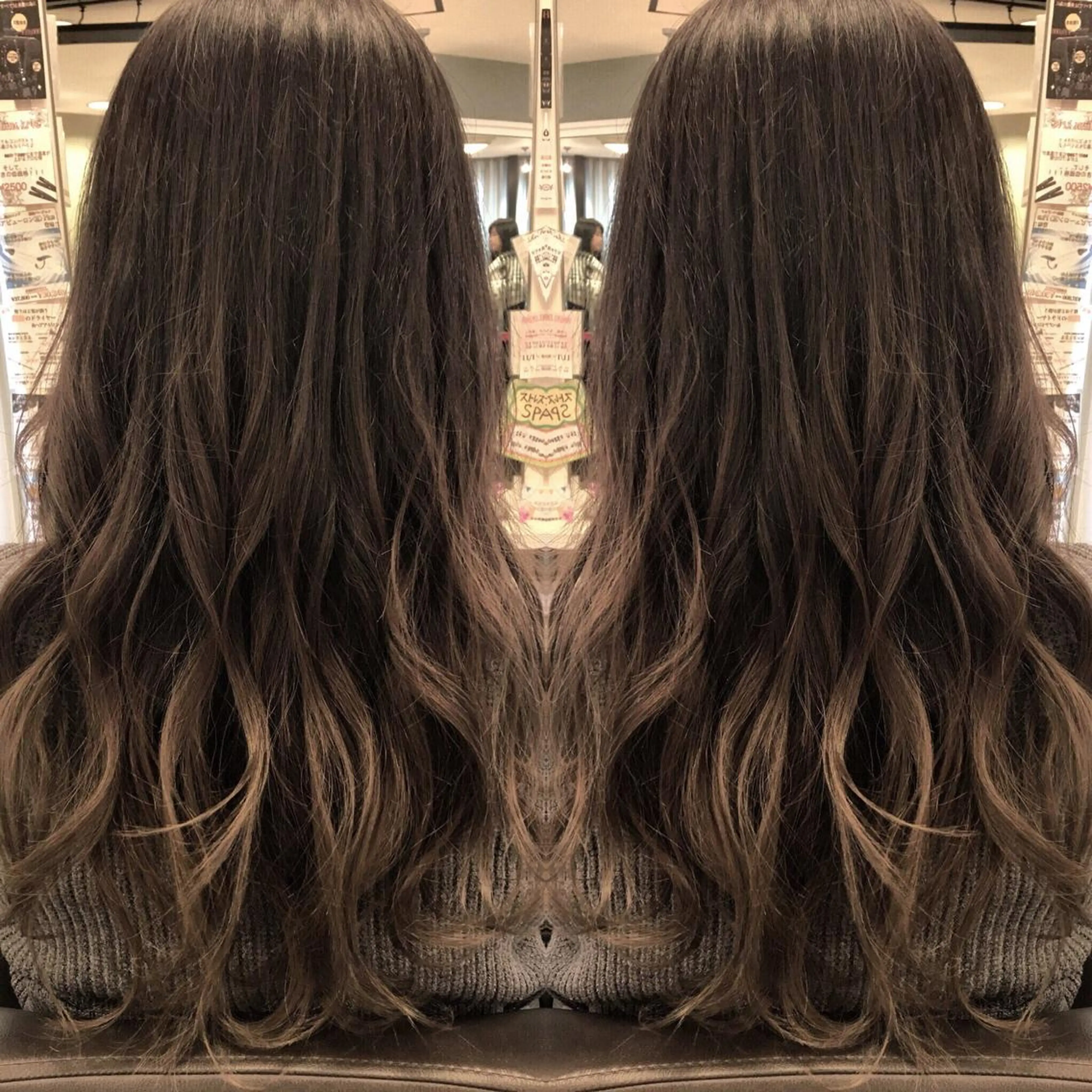 ロング カラー box  mico. mutsumiのヘアスタイル