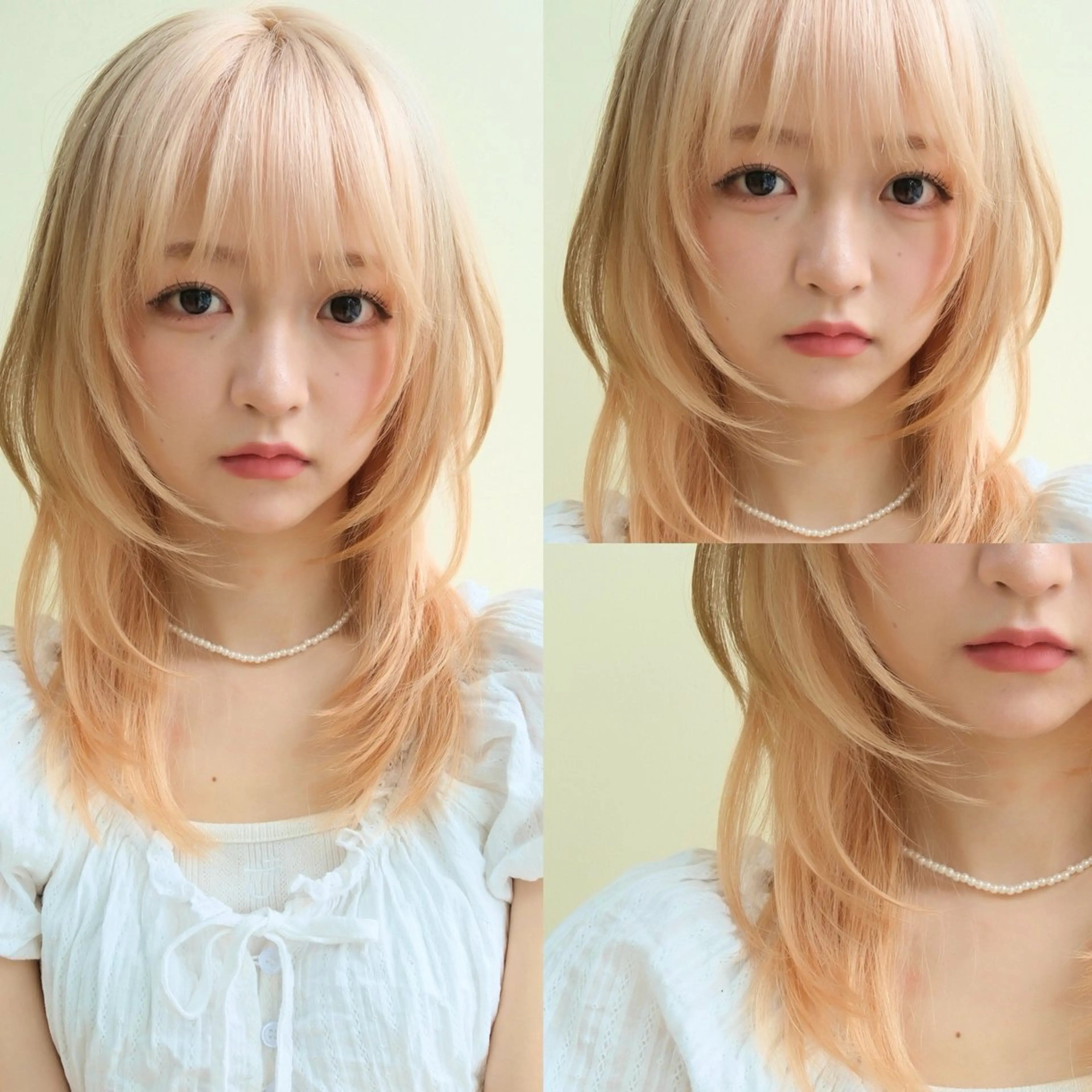 ⭐️【再来クーポン】カット➕Wカラー（ブリーチあり/なし）➕3STEPトリートメントの写真