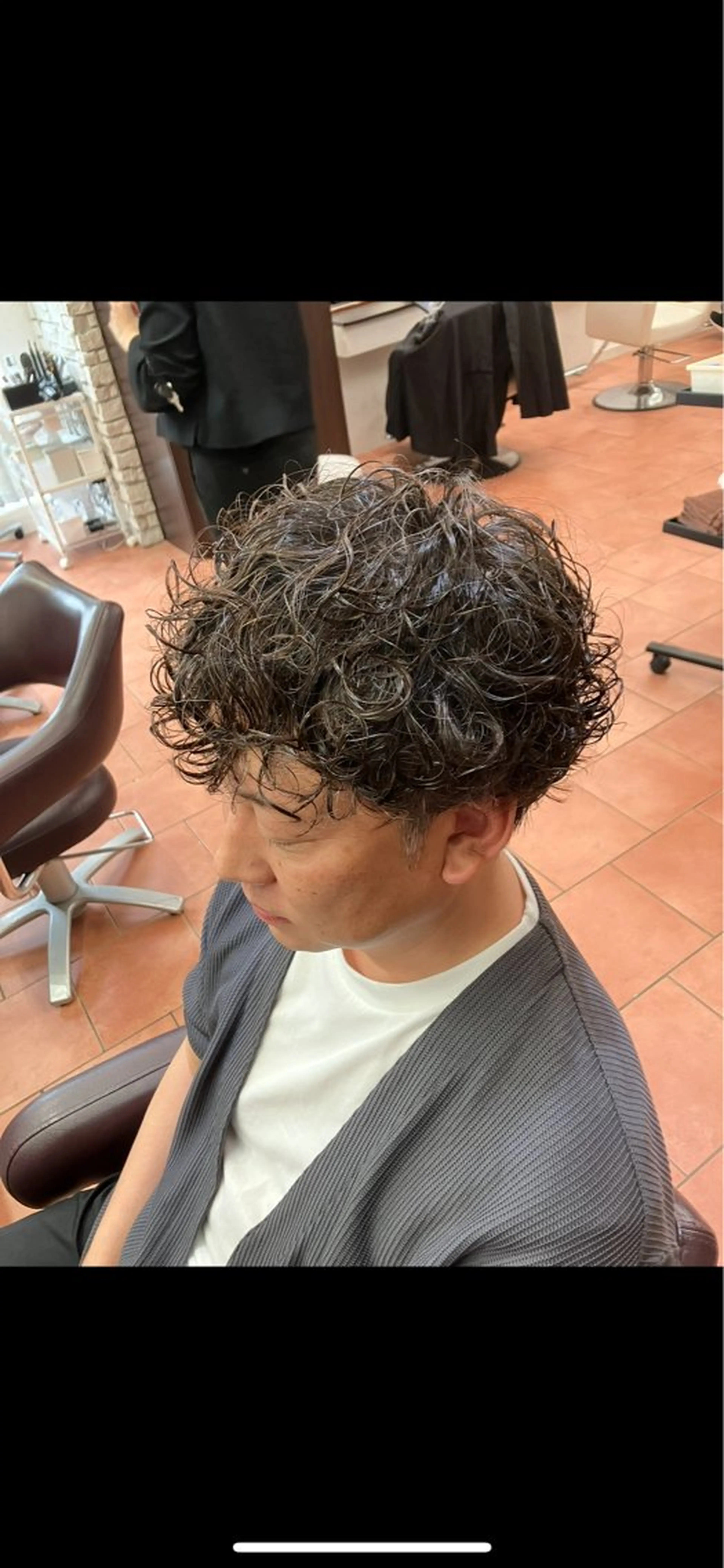 ショート メンズ カット パーマ M.SLASH STREET MARKET smart salon所属・⭐️艶髪カラー メンズカット⭐️のヘアスタイル