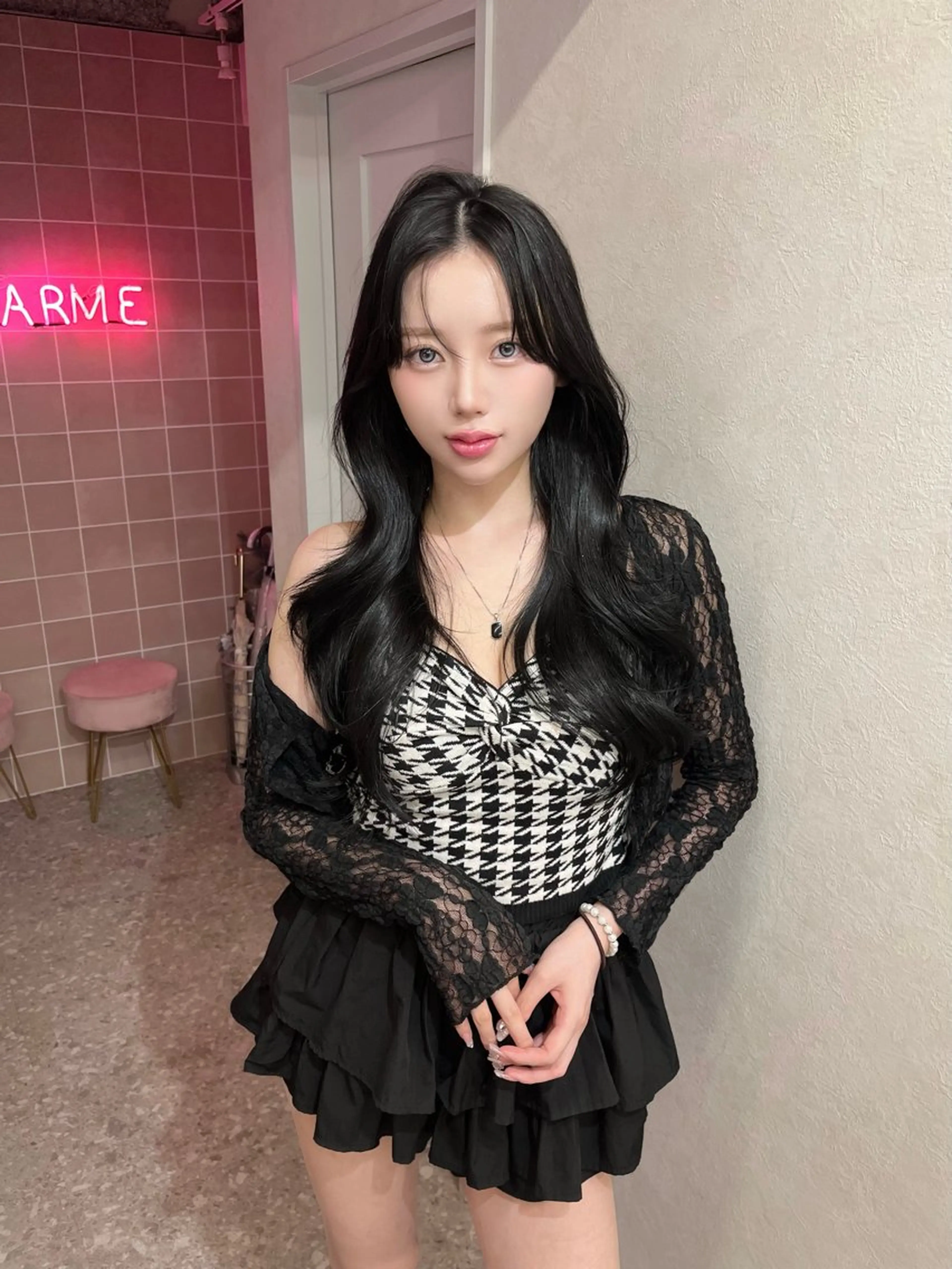 カラー+超音波トリートメント+最高級人毛100%シールエクステ80本¥63000→¥42600の写真