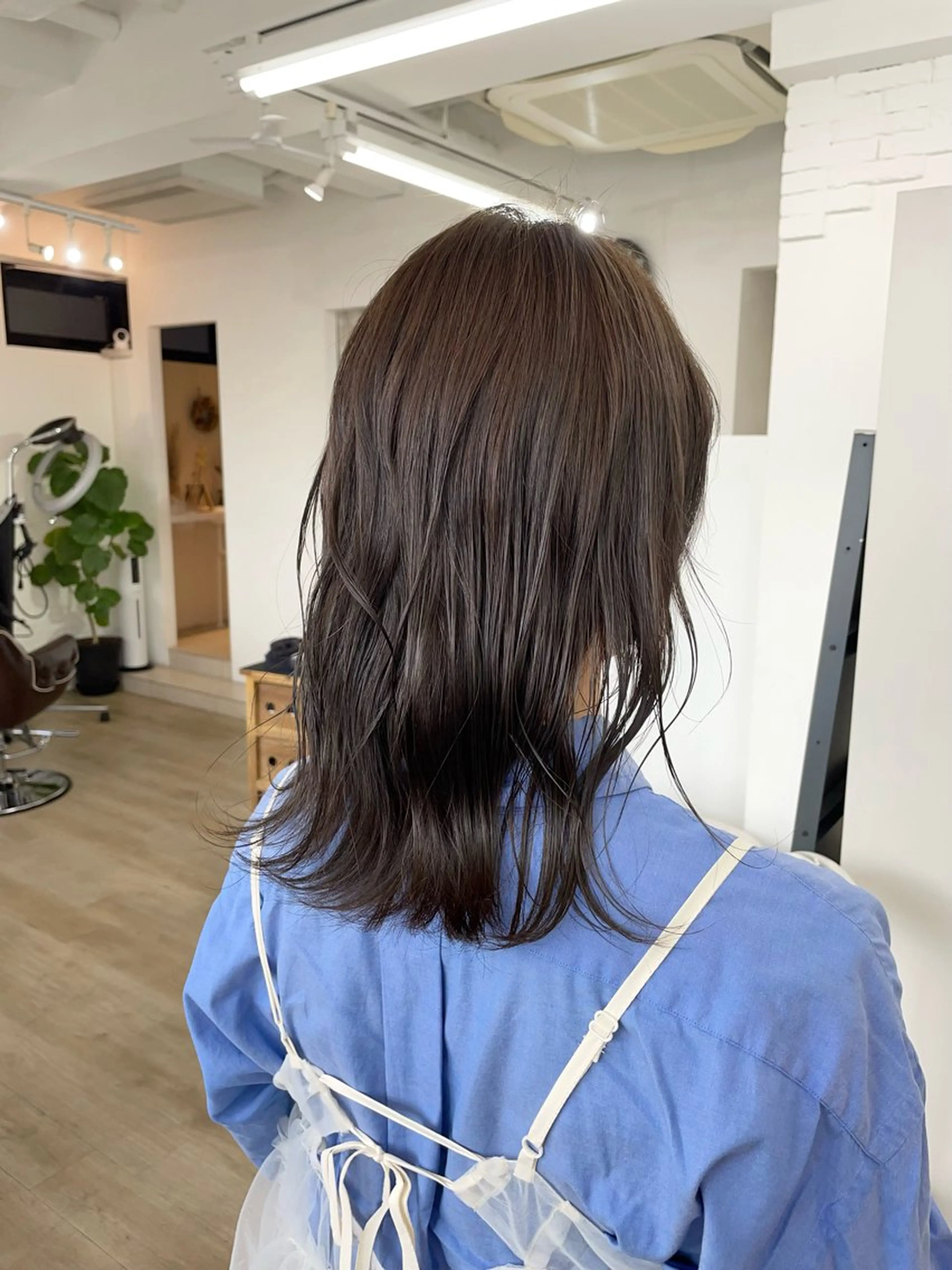 ミディアム ヘアカラー トリートメント ✨髪質改善✨原宿 えのもと　はなのヘアスタイル