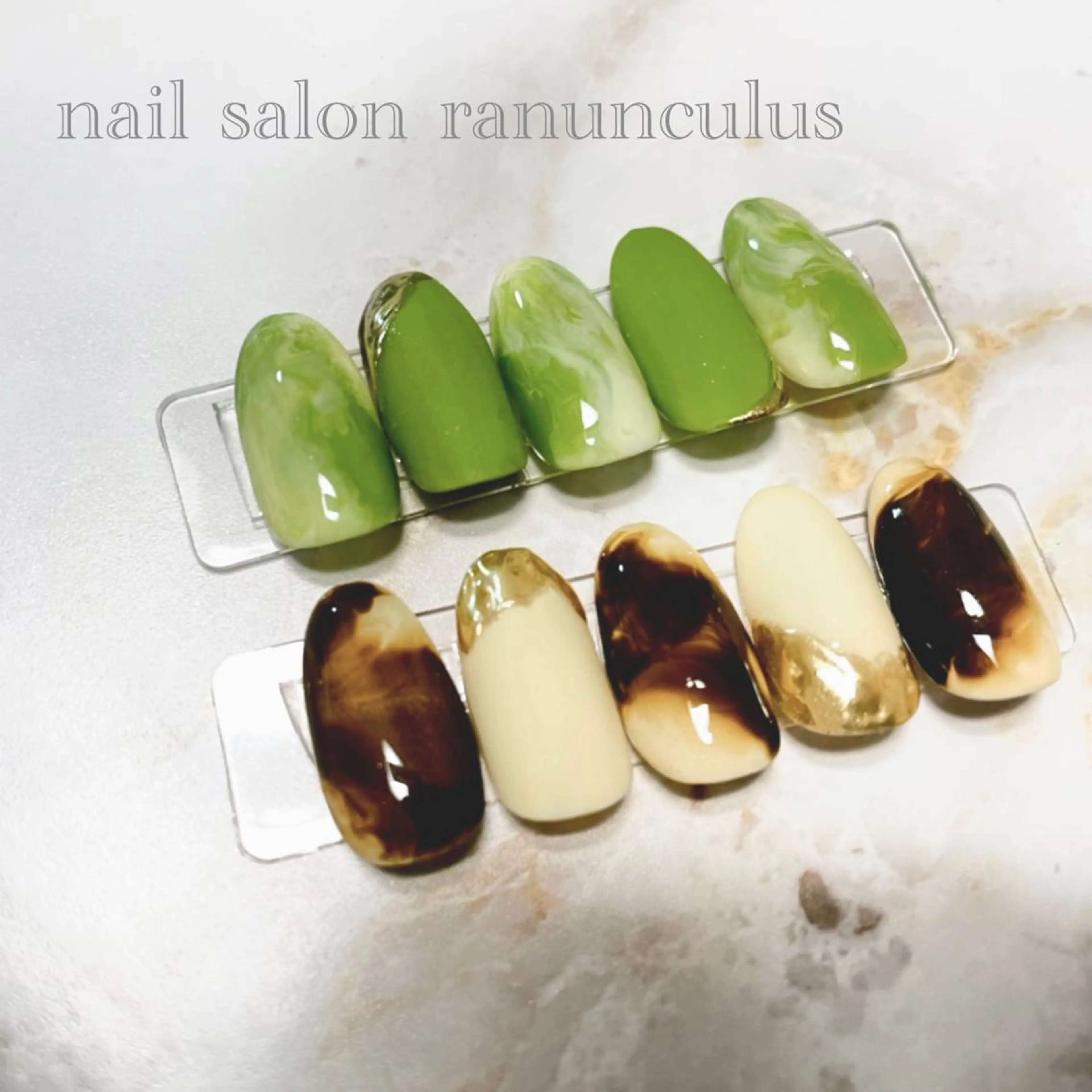 ネイル ハンドネイル nailsalon ranunculusのネイルデザイン