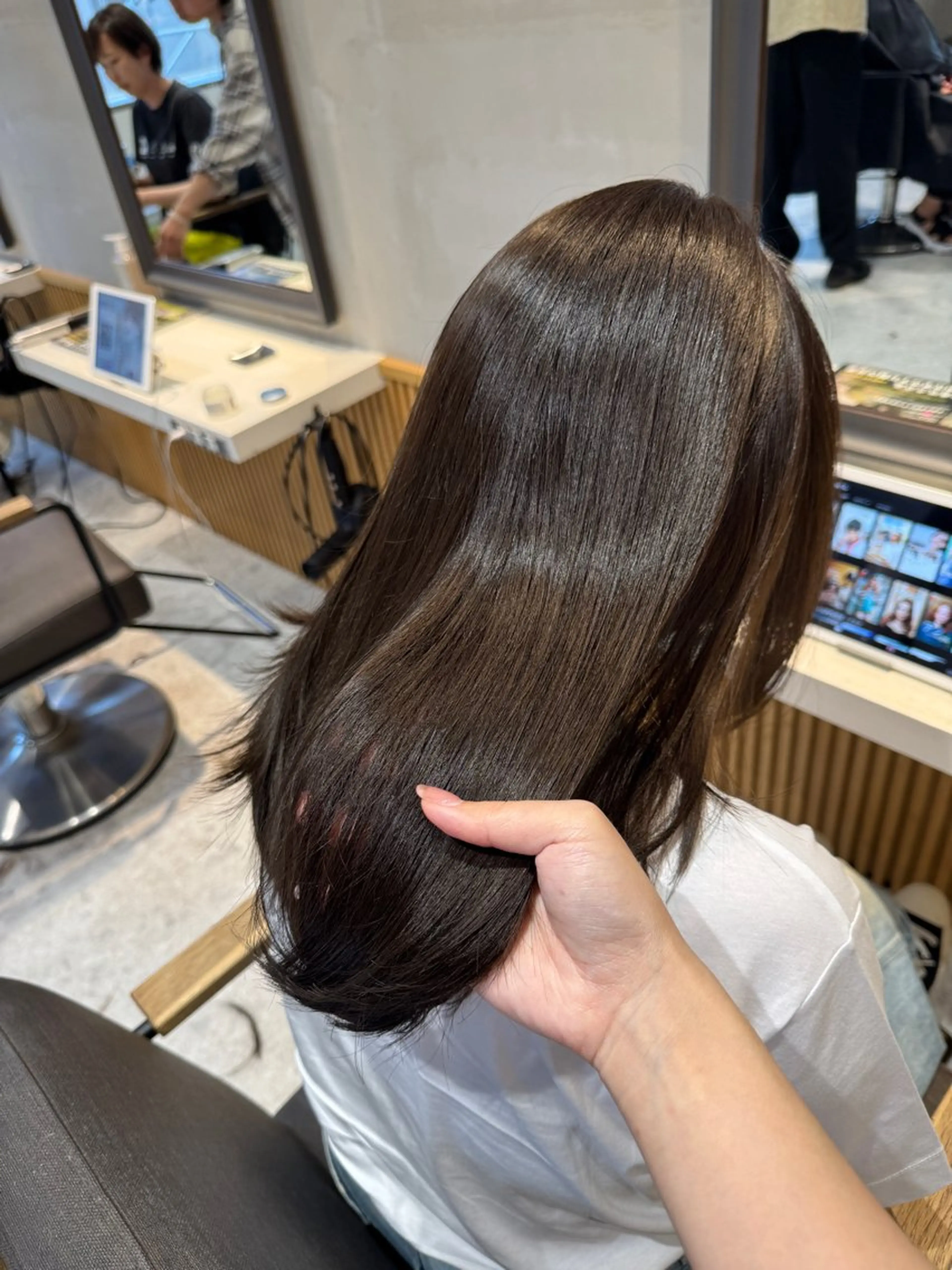 ミディアム カラー ブリーチなしWカラー ヘアセット🎀はるかのヘアスタイル