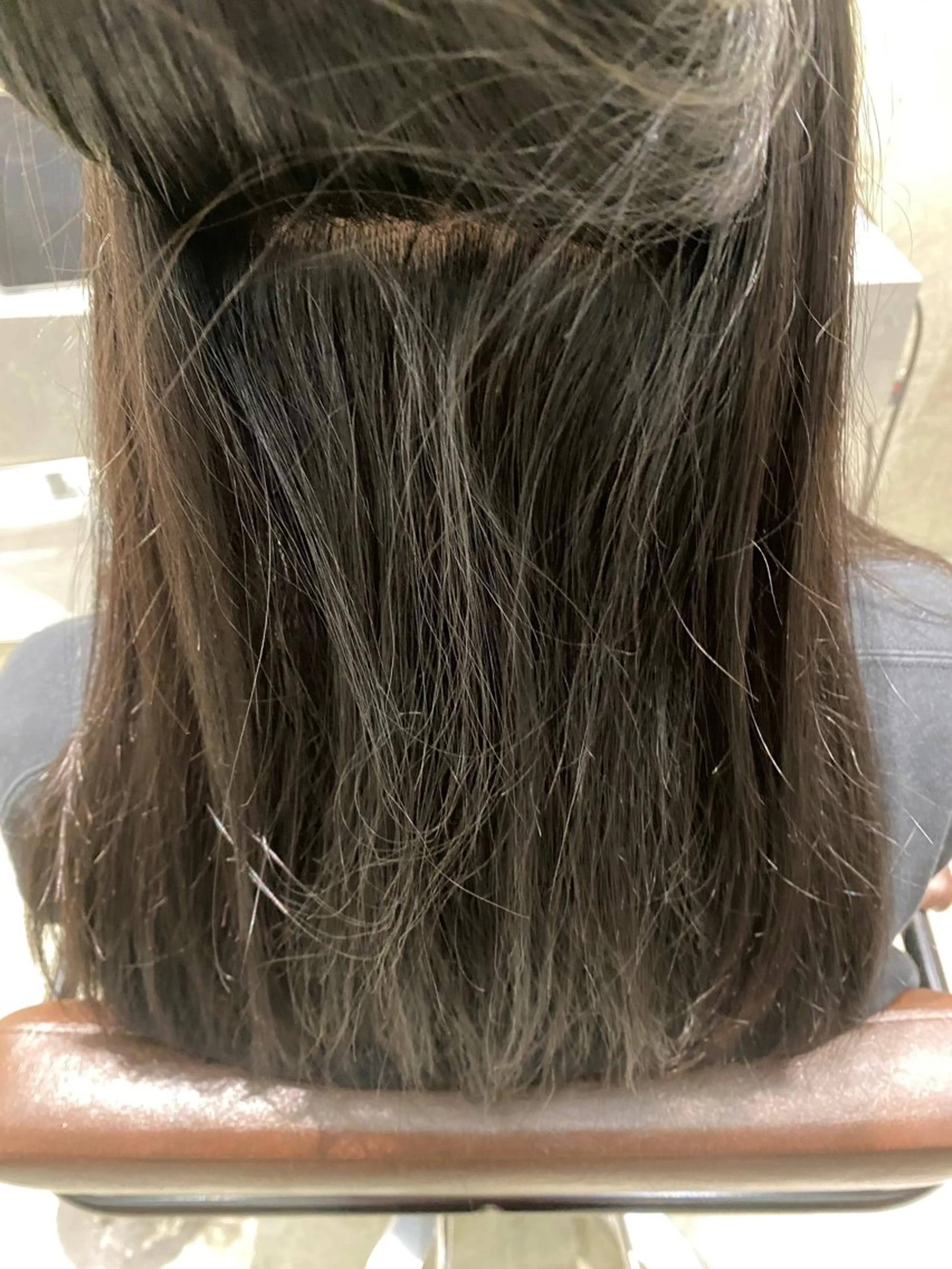 セミロング カットモデル FILMSりくのヘアスタイル