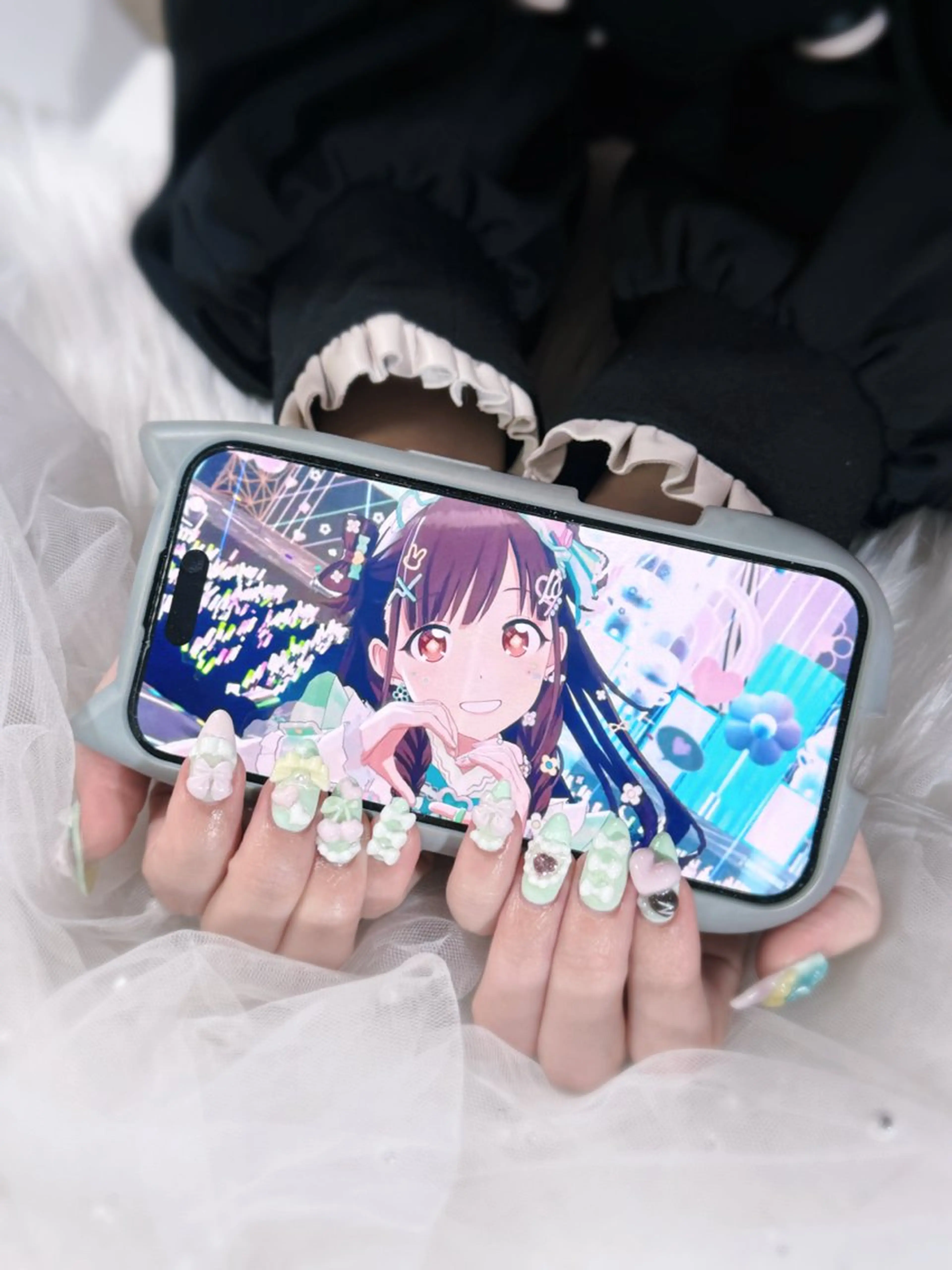 ネイル 𝑚𝑖𝑦🎀 パラジェル認定サロンのネイルデザイン