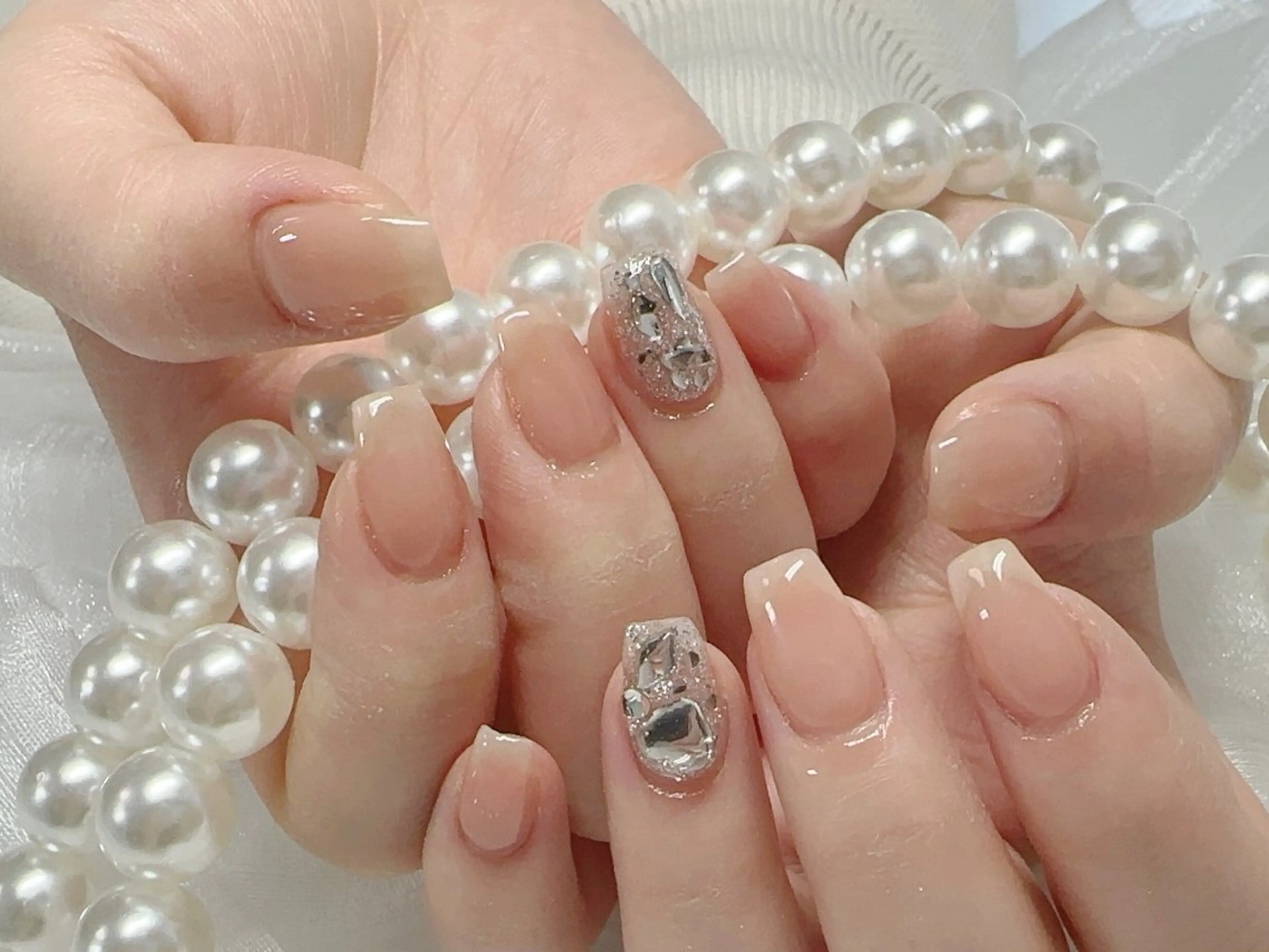 ネイル キラキラネイル ハンドネイル Ru na🍳のネイルデザイン