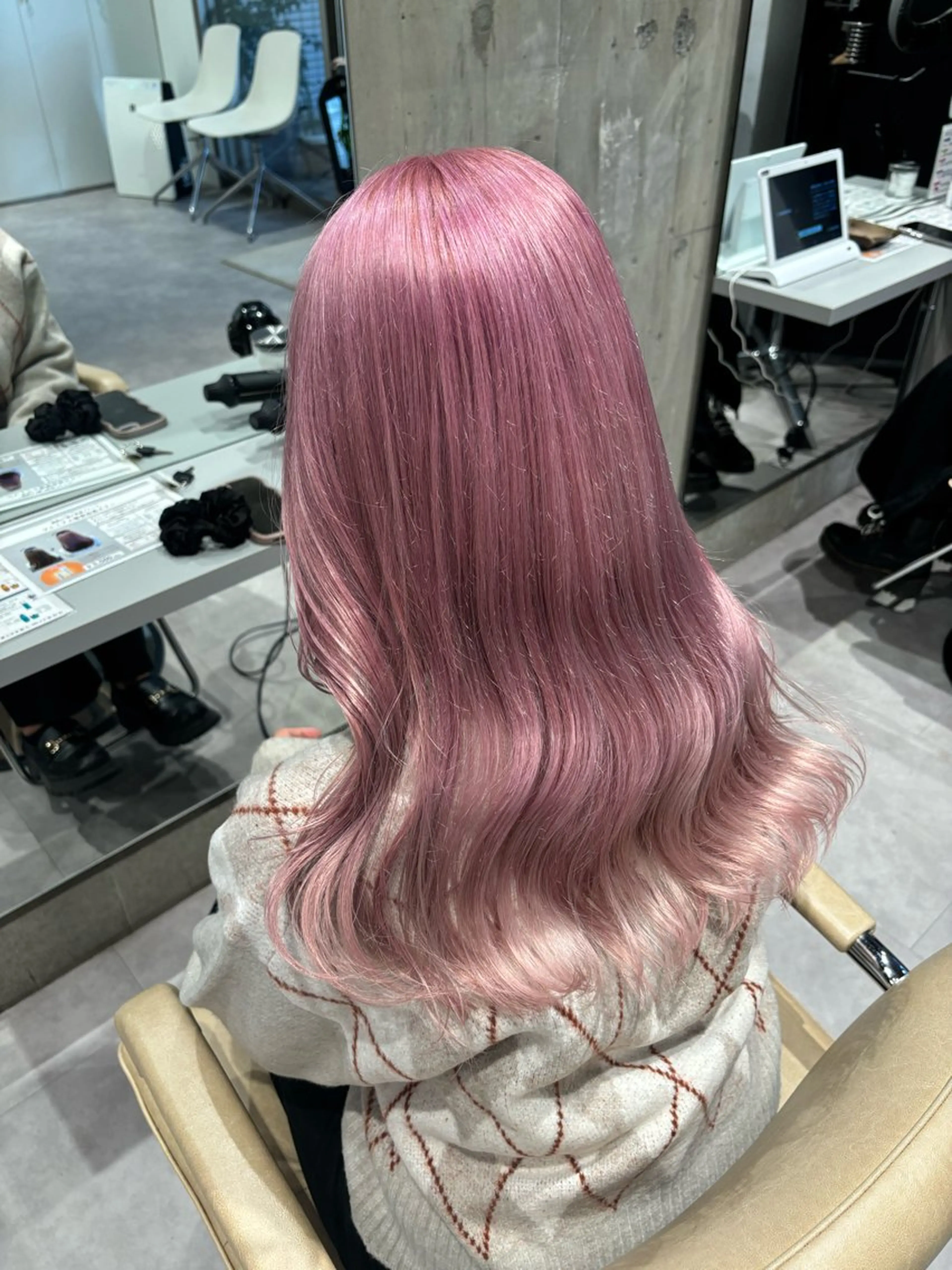 ロング カット ヘアカラー トリートメント 無料カット募集中🌷 ちひり𓂃𓈒♡‪のヘアスタイル