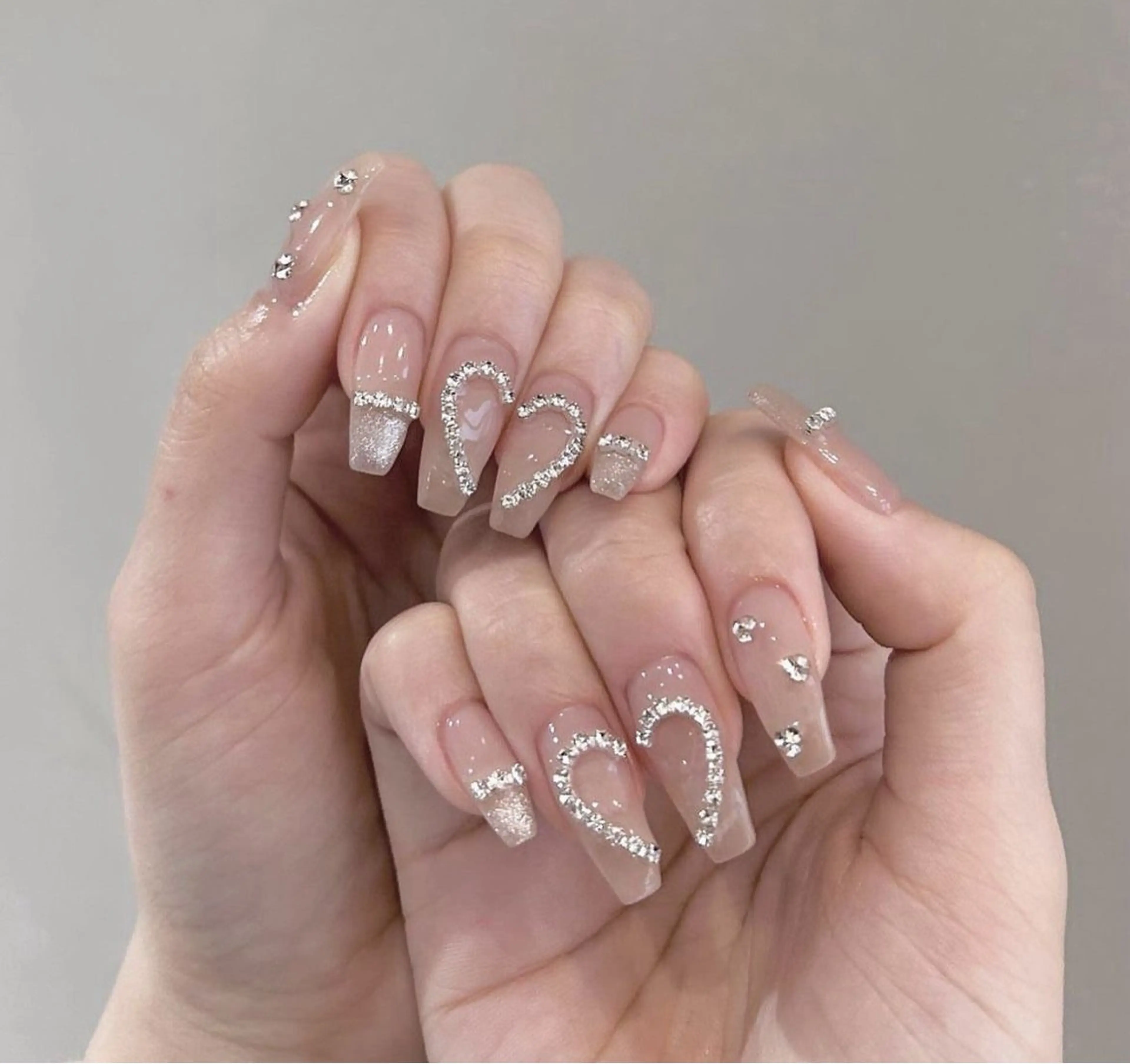 ネイル フットネイル フレンチネイル グラデーション キラキラネイル マグネットネイル Lina nailのネイルデザイン