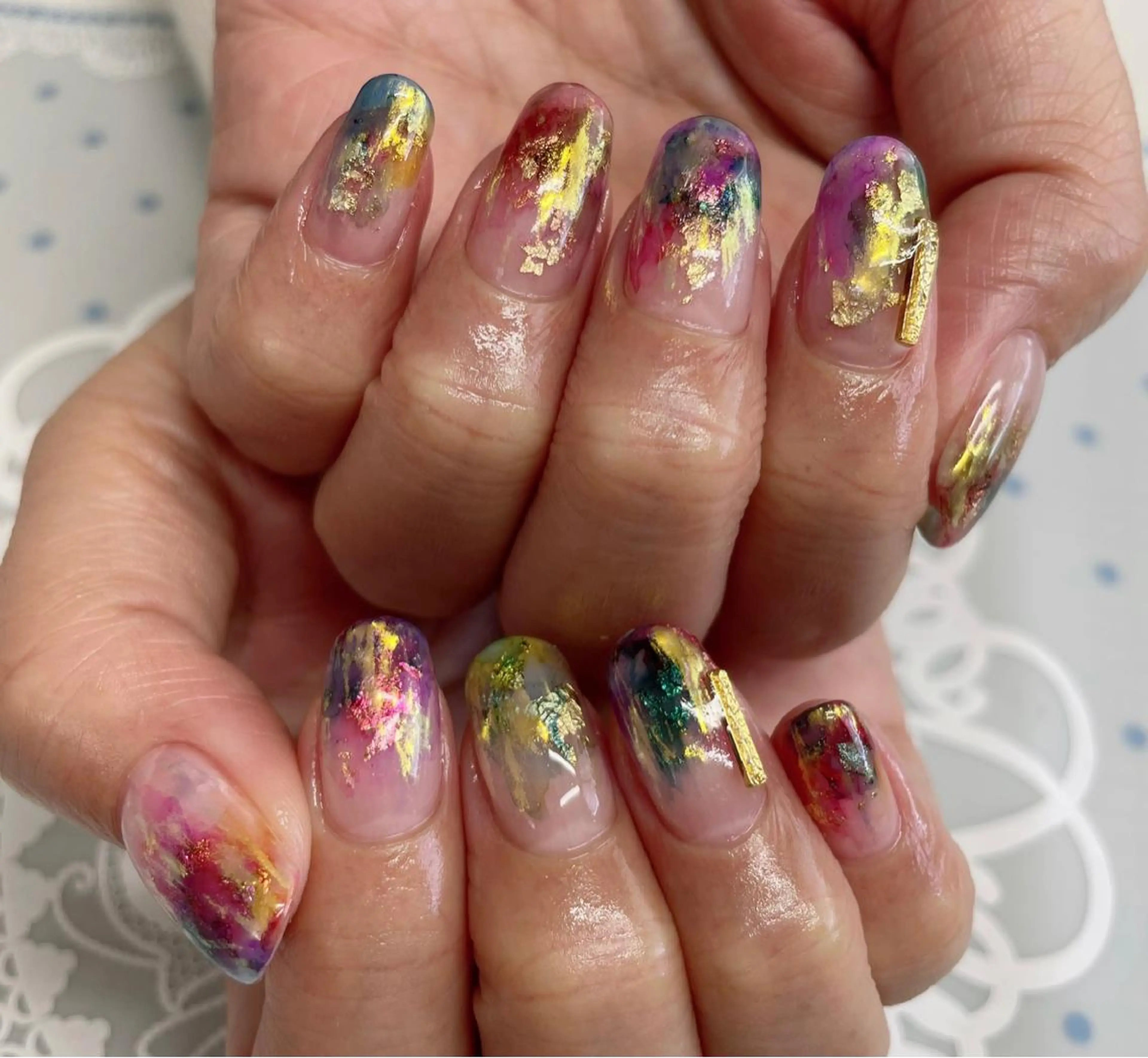 ハンド💎やり放題パーツ込み✨オフ無しの写真