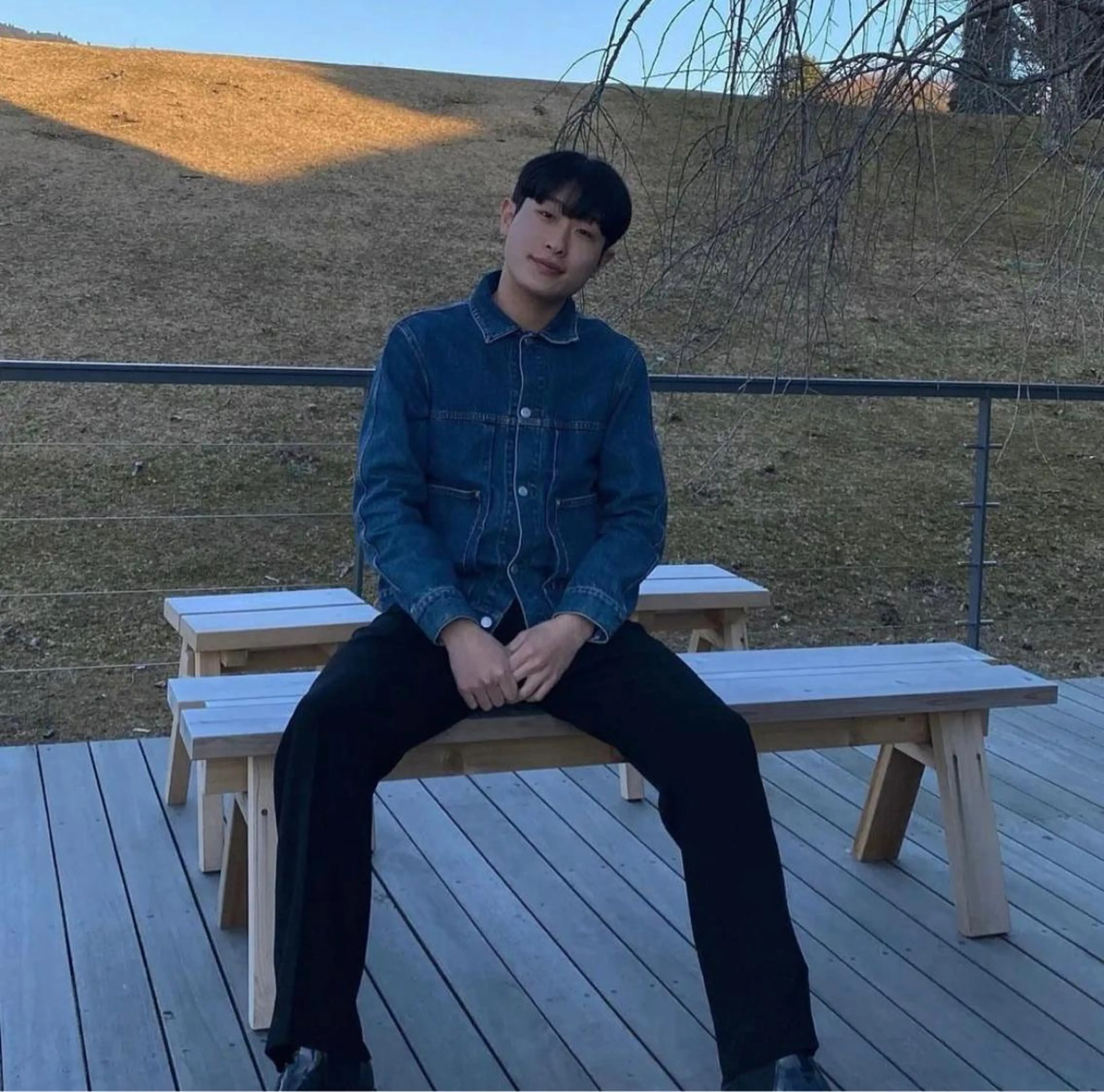 ショート カラー パーマ メンズ マッシュ 隈元 光のヘアスタイル