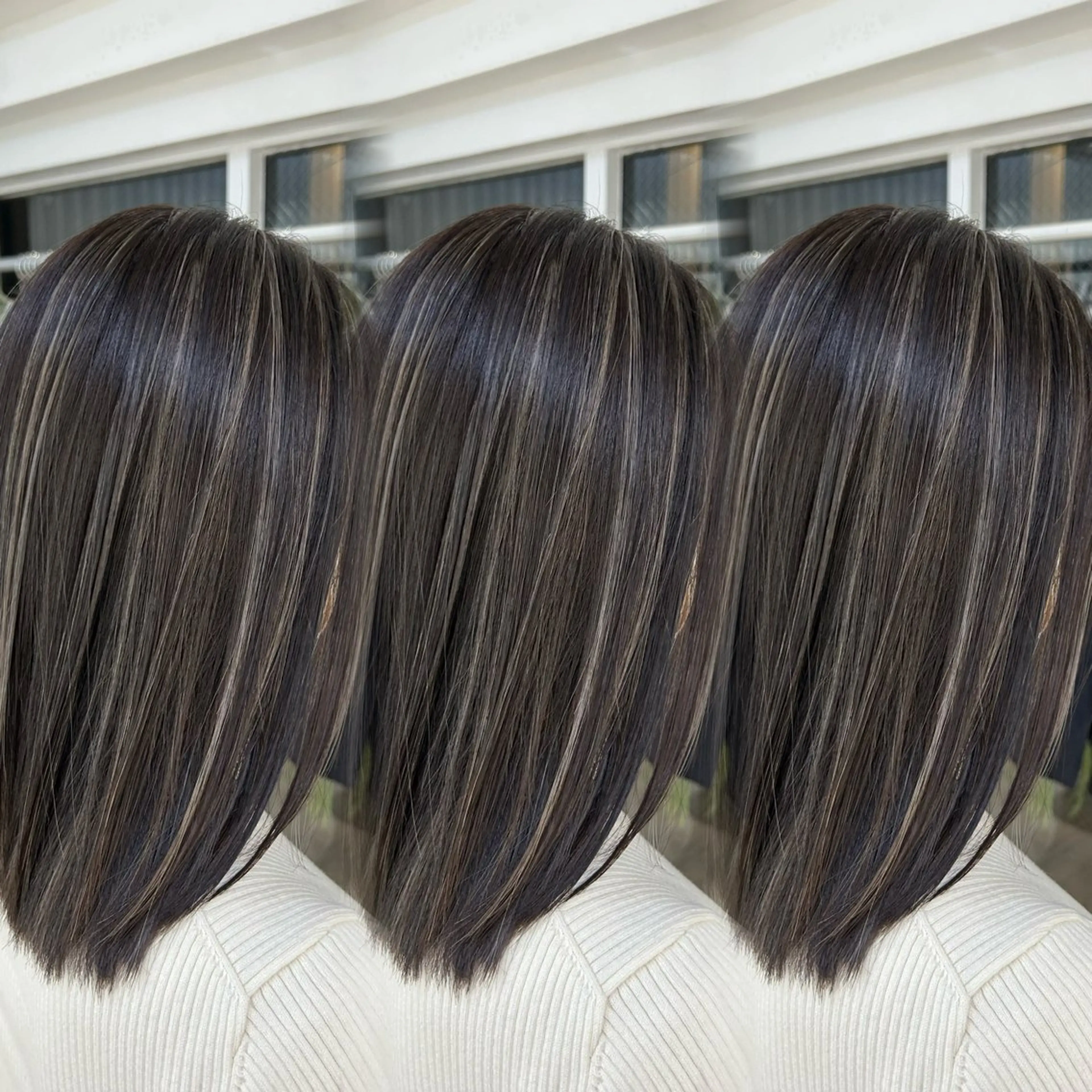 ロング カラー ベージュカラー ブリーチ ケアブリーチ ケアカラー デザインカラー ヘアカラー 表参道/ハイライト 髪質改善ストレートのヘアスタイル