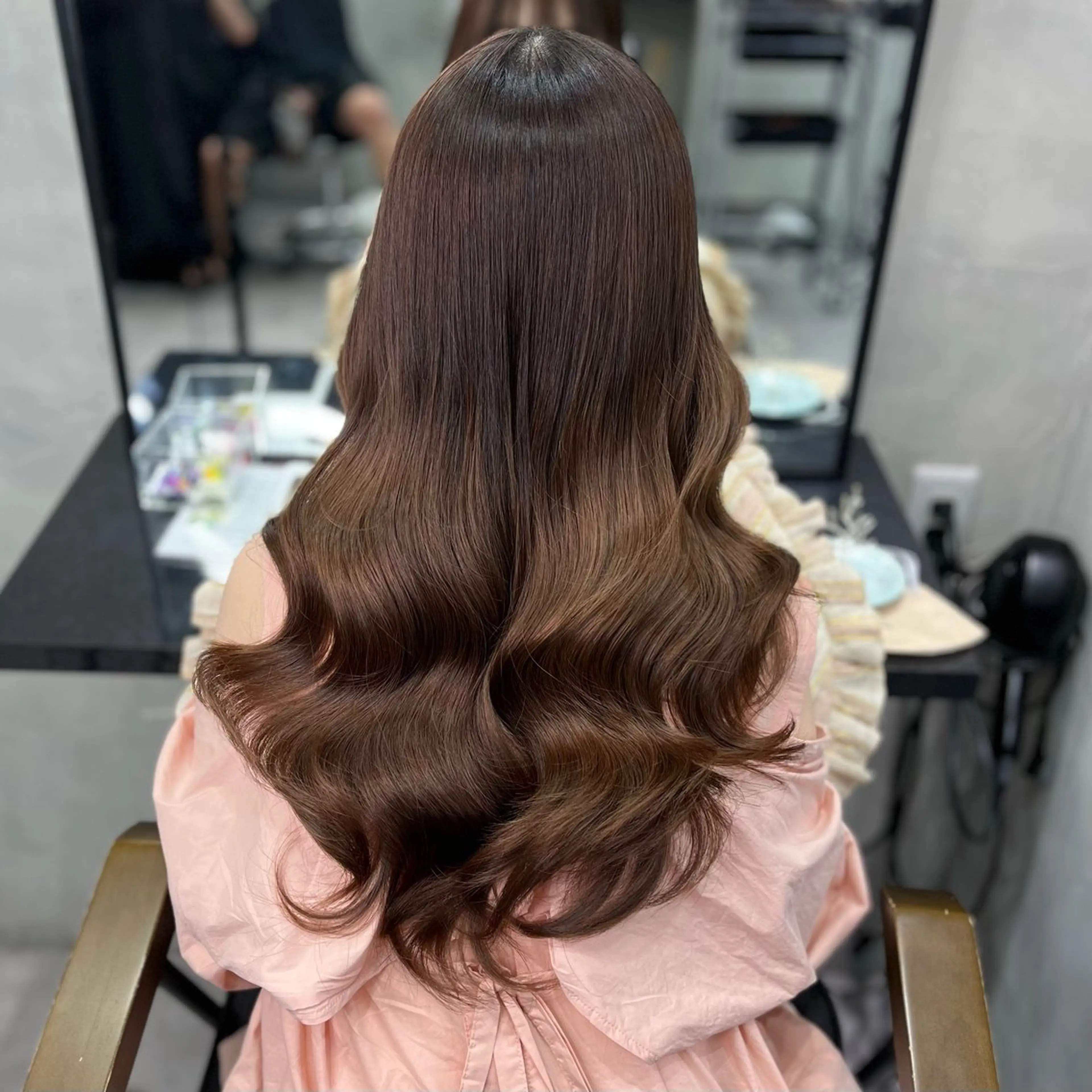 純度100%髪質改善カラーコース　※カット込みの写真