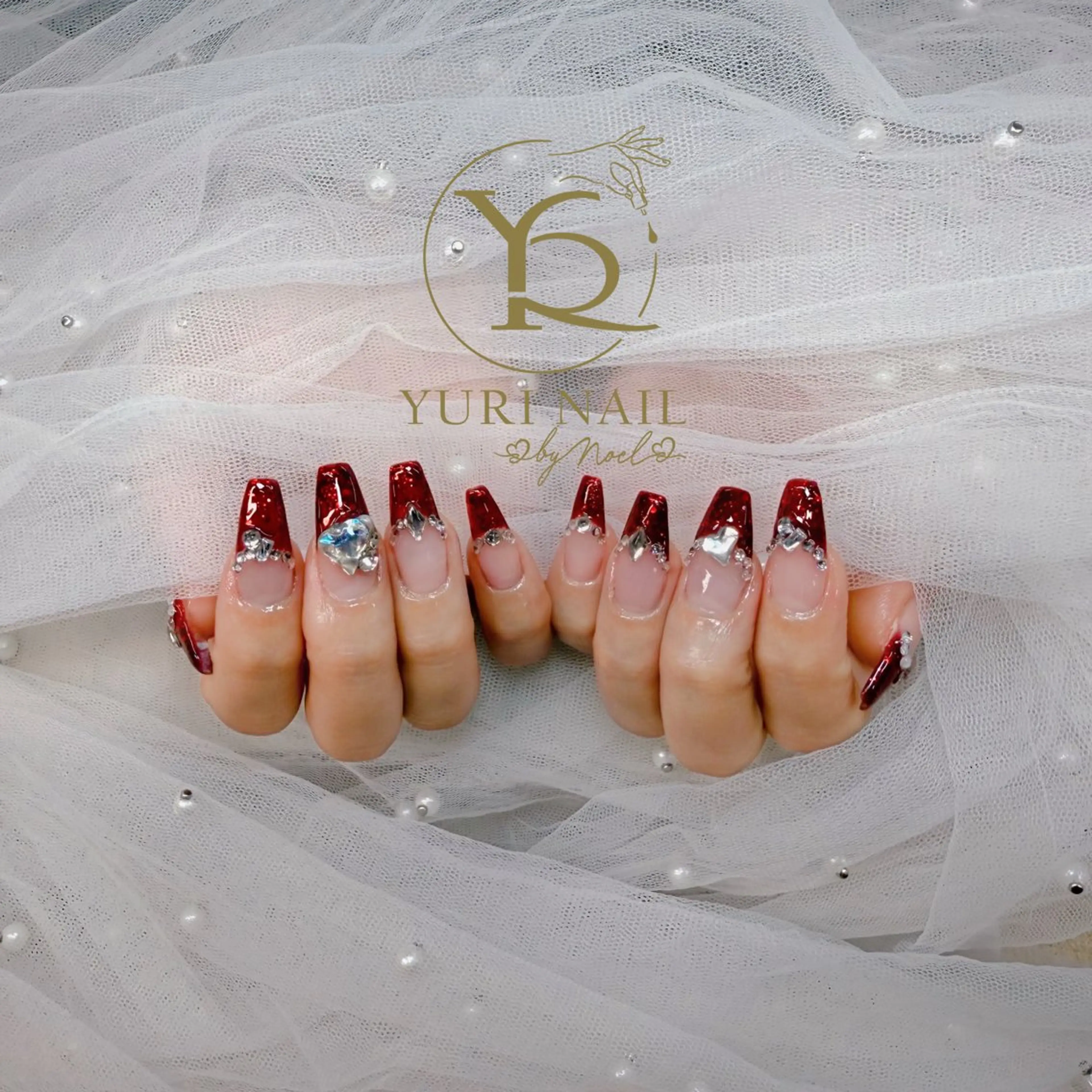 ネイル チークネイル フットネイル 韓国ネイル ニュアンスネイル オフィスネイル ハンドネイル フットネイル ハンドケア YURI Nail Narita所属・YURI Nail NARITAのネイルデザイン