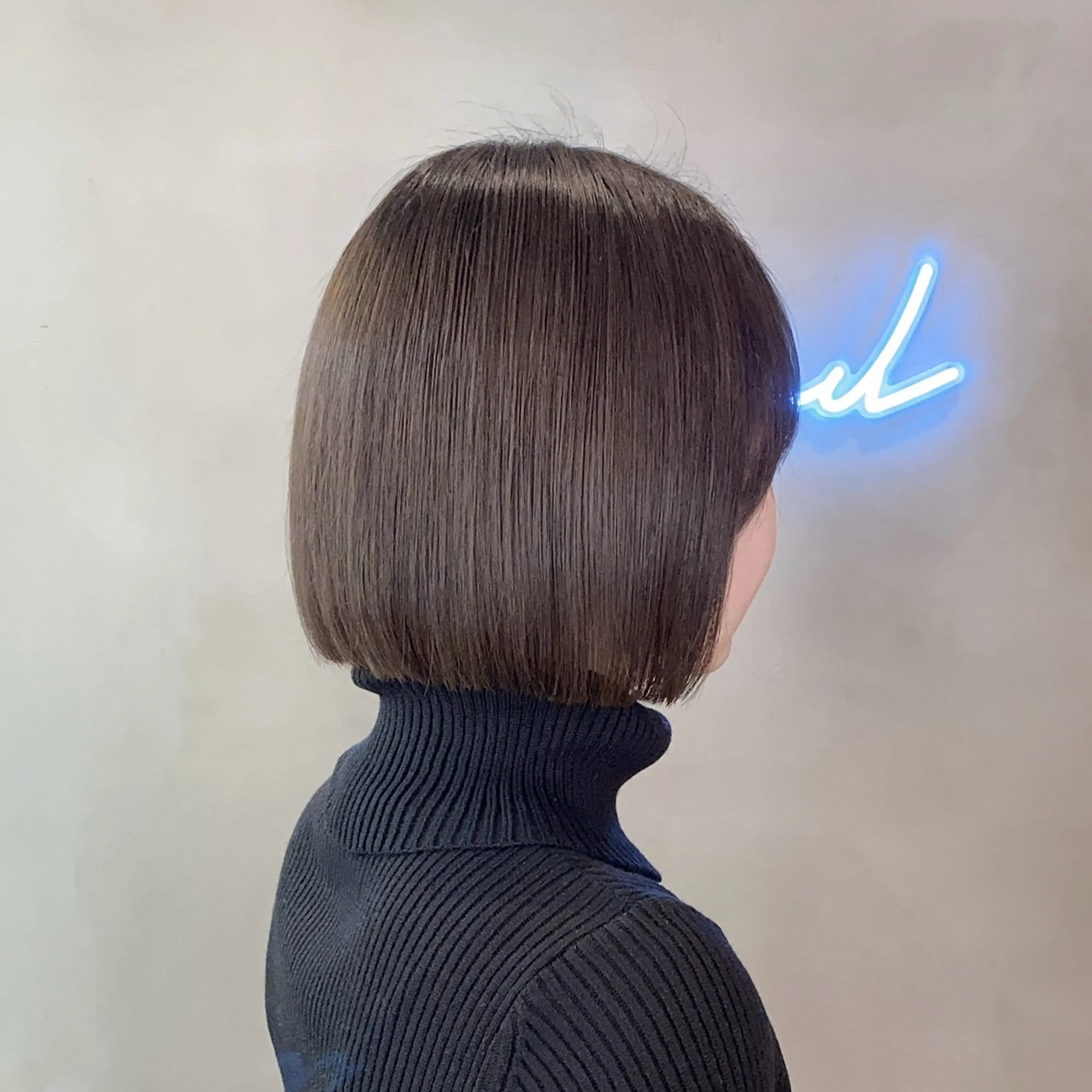 ミディアム ボブ/パーマ🎀 艶カラー🎀こころのヘアスタイル