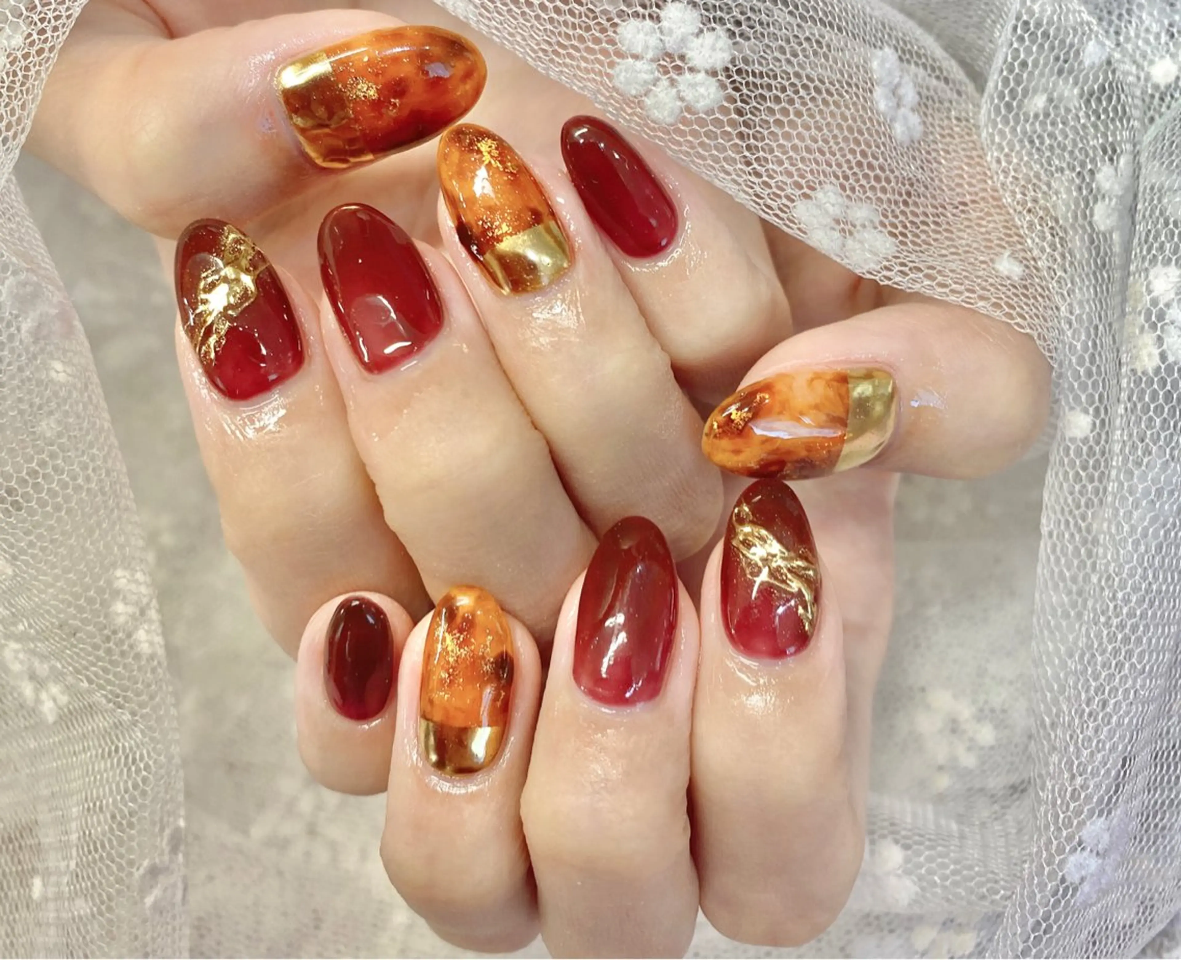 ネイル ラッキースター 大人気店のネイルデザイン