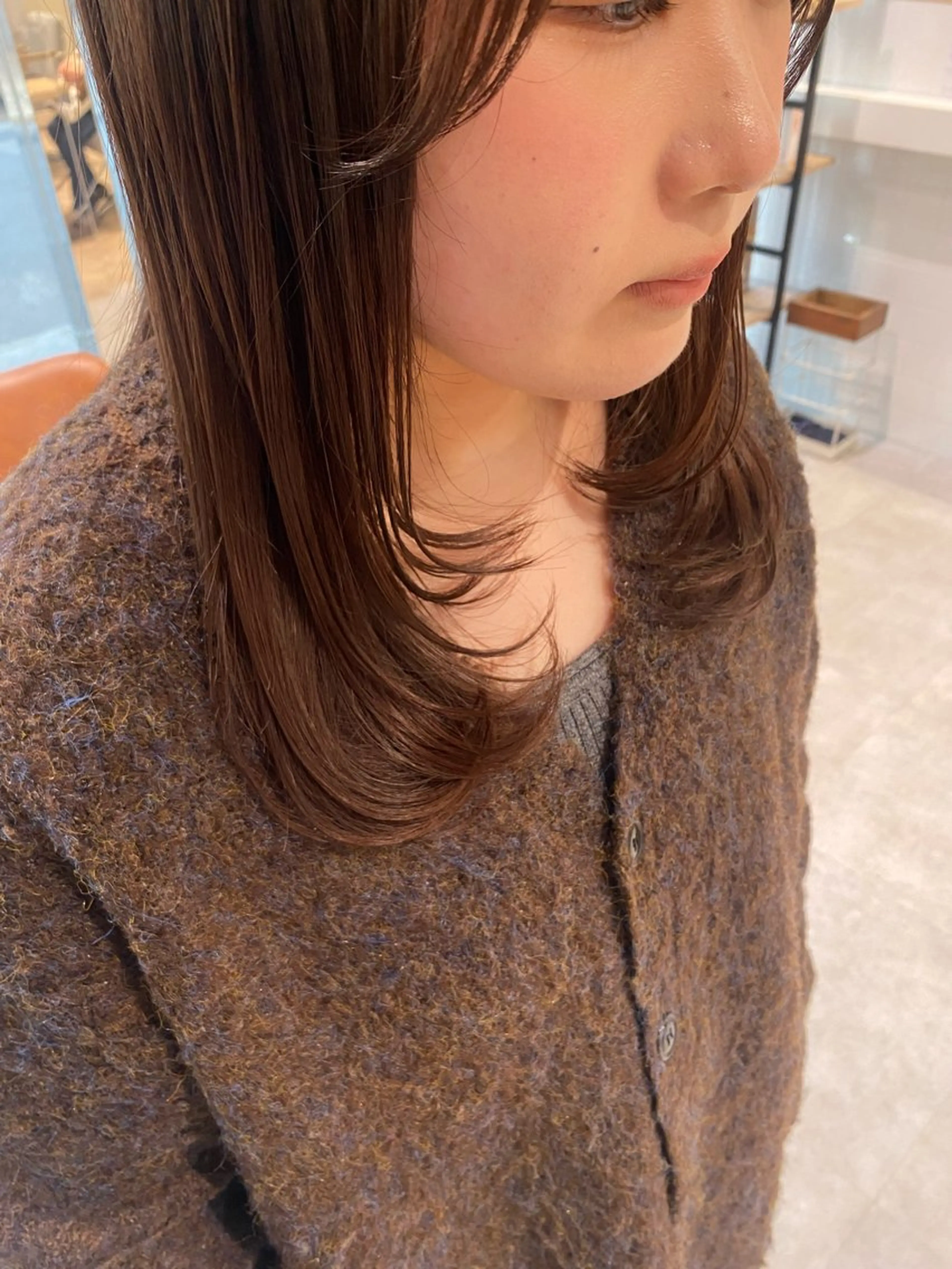 カラー かねこ くれはのヘアスタイル