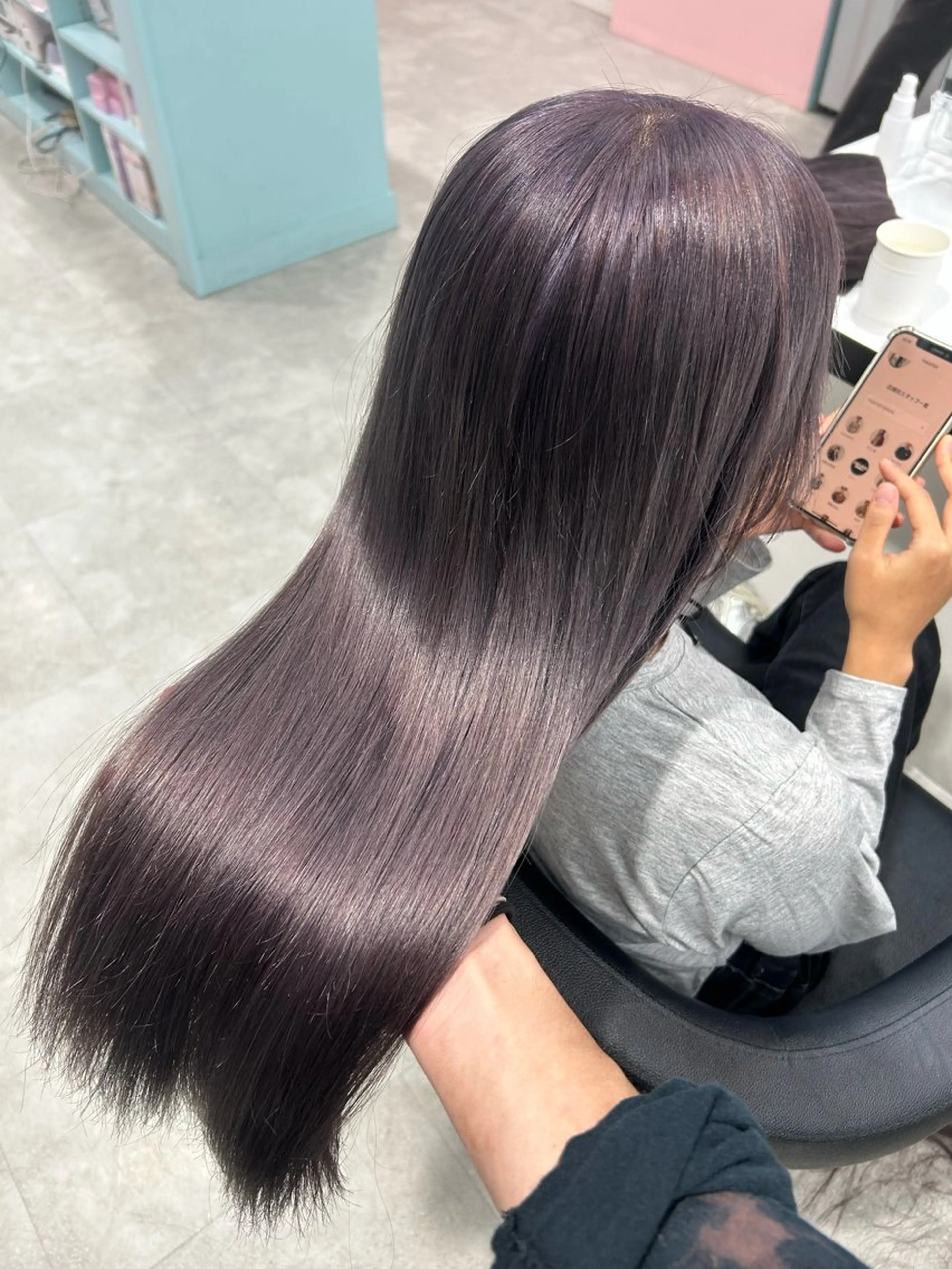 ロング カラー ヘアカラー エフェクトブリーチ／ レイヤーカット／翔のヘアスタイル