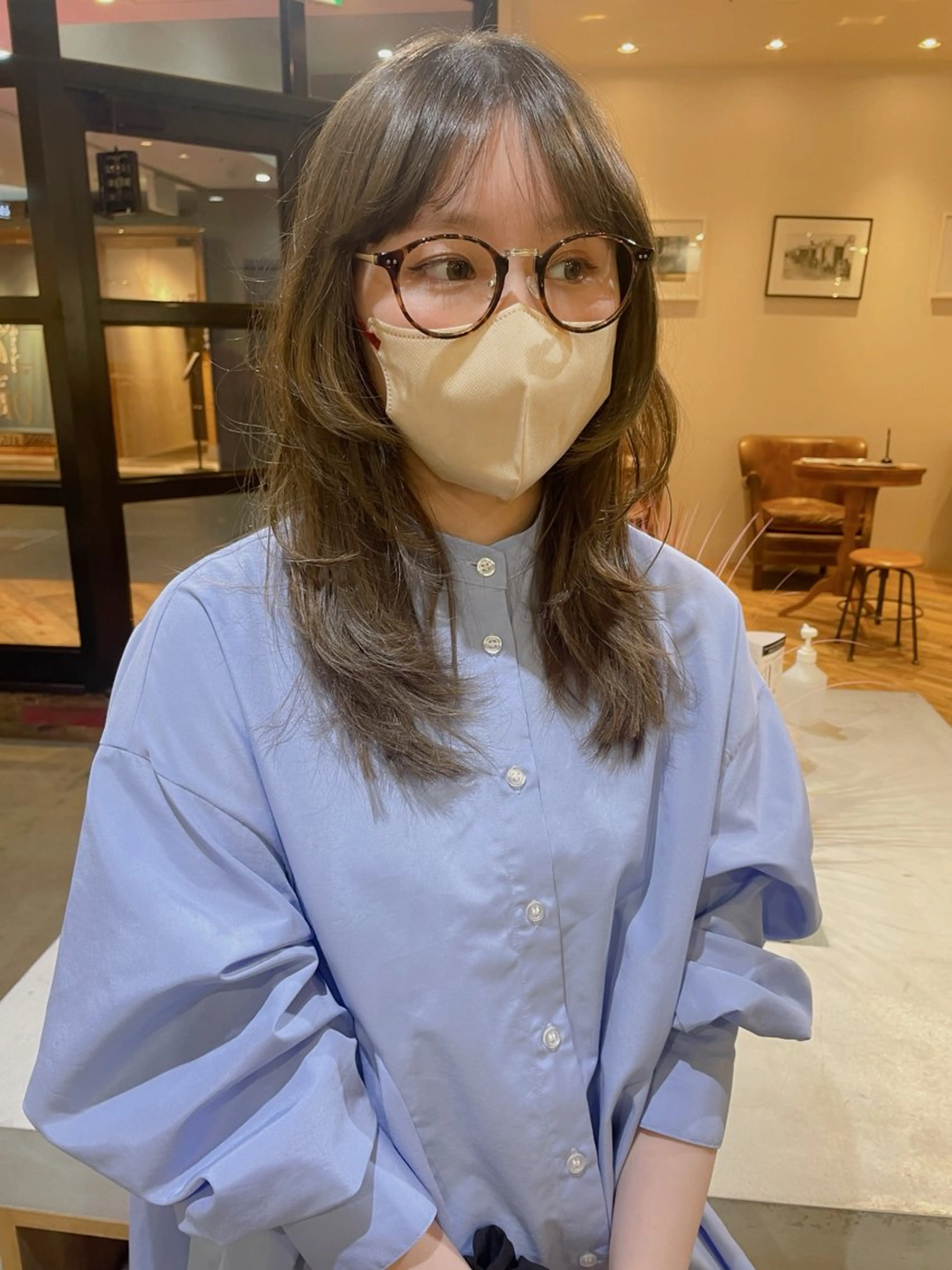 ロング 透明感ニュアンス 柔らかstyle🤍のヘアスタイル