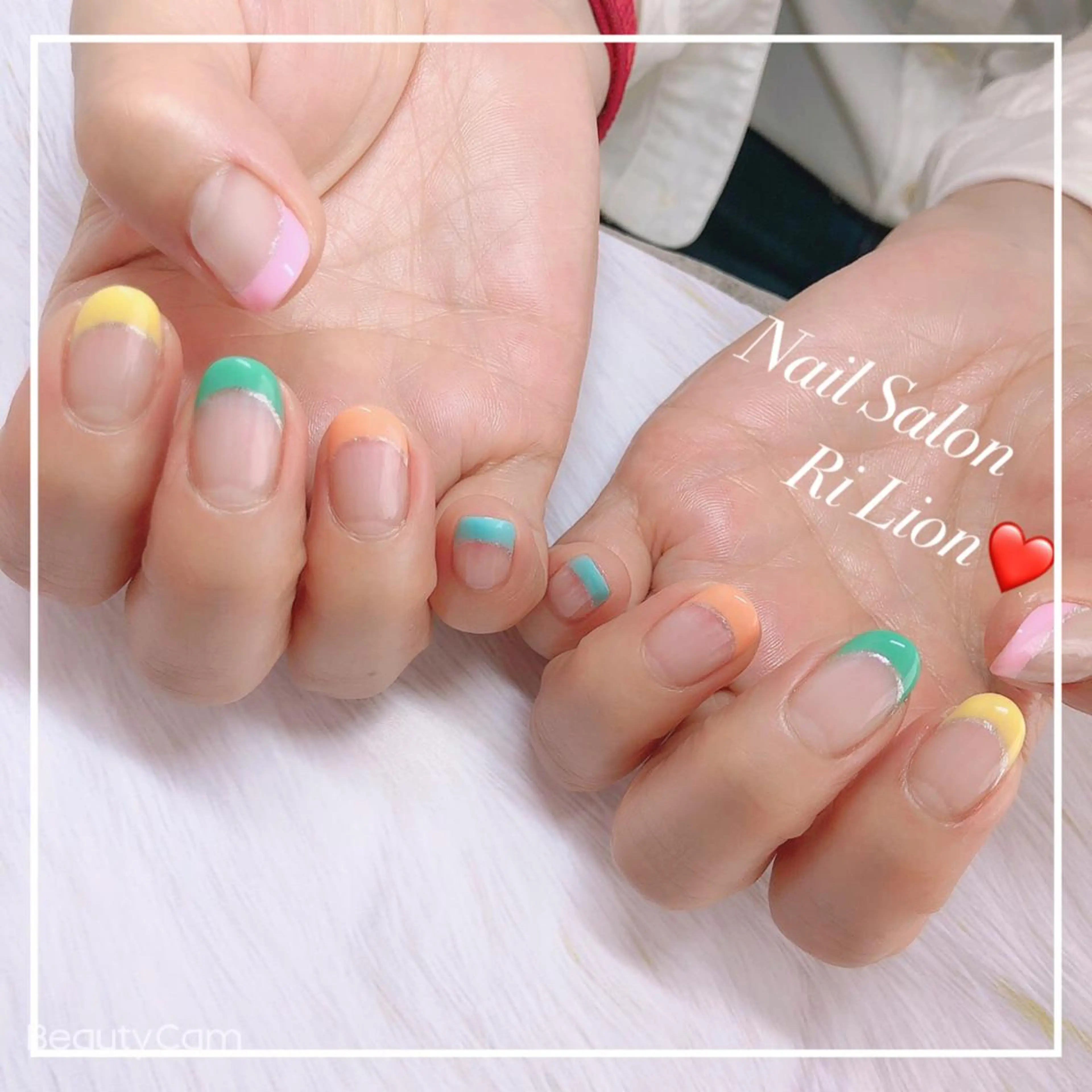 ネイル RiLion💗 Risa🦋💜のネイルデザイン