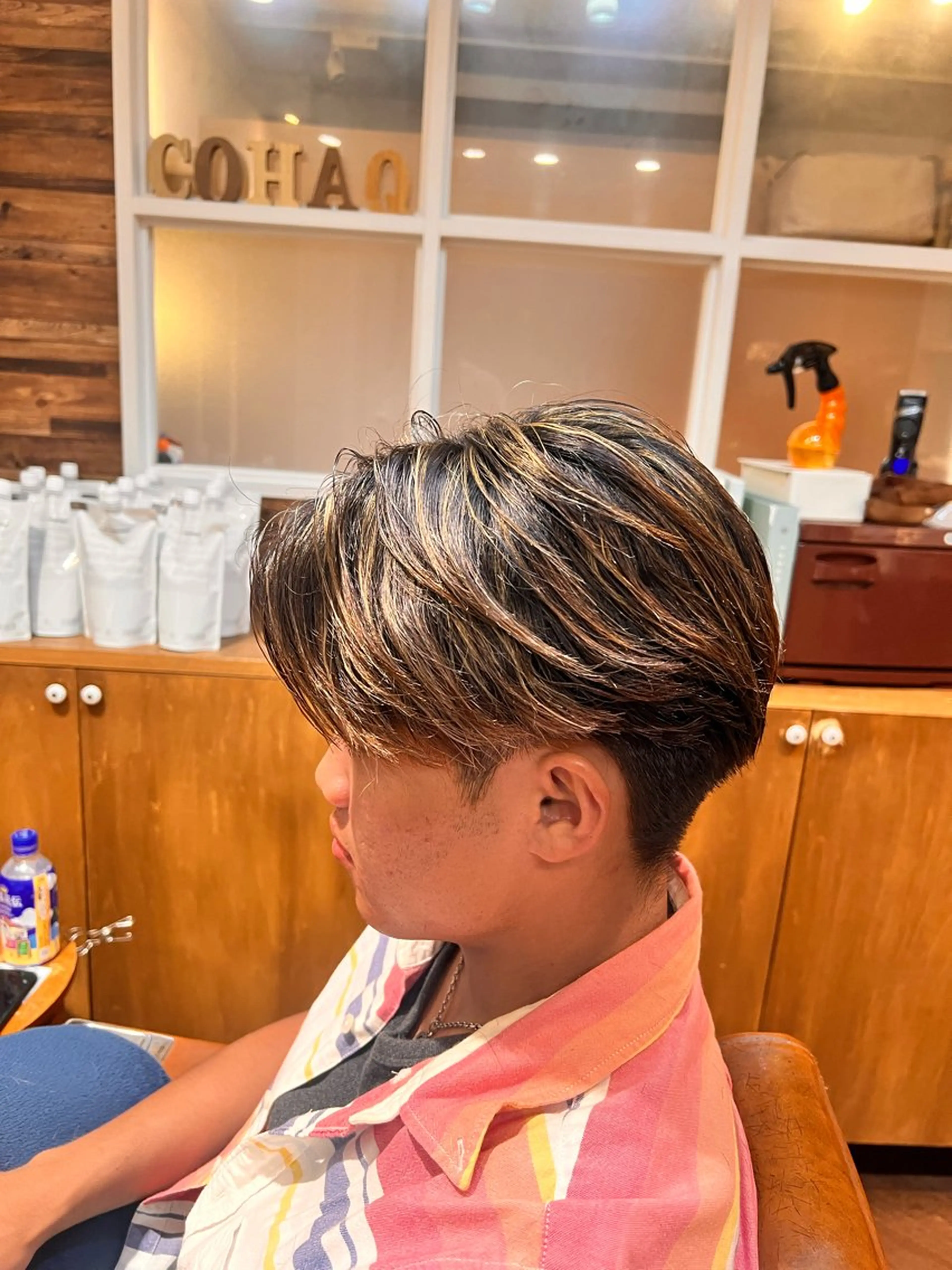 パーマ メンズ メンズパーマ ニュアンスパーマ 赤坂 悠吏のヘアスタイル