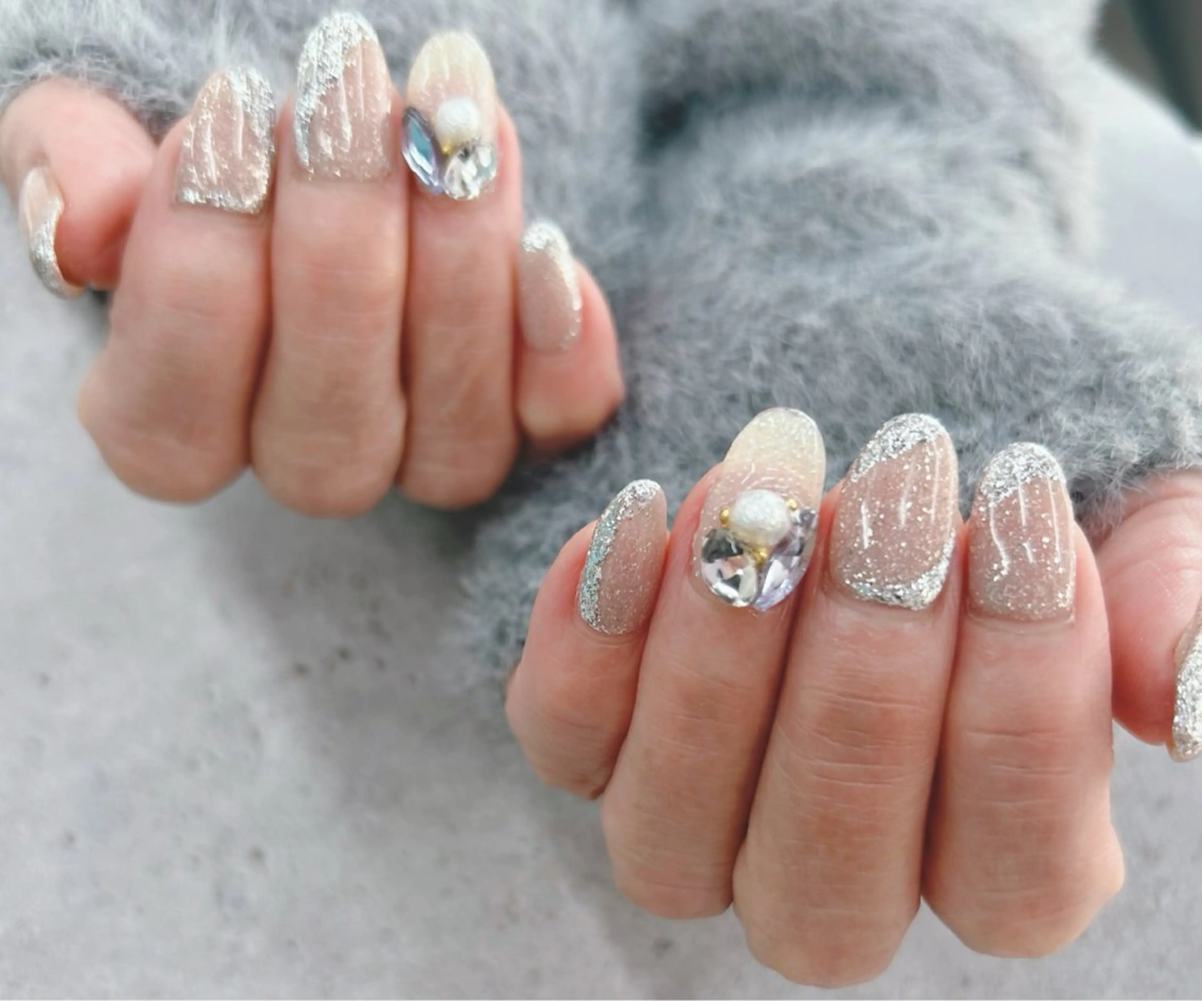 ネイル フレンチネイル ハンドネイル Nail Salon agré所属・agré ネイルサロン　アグレのネイルデザイン