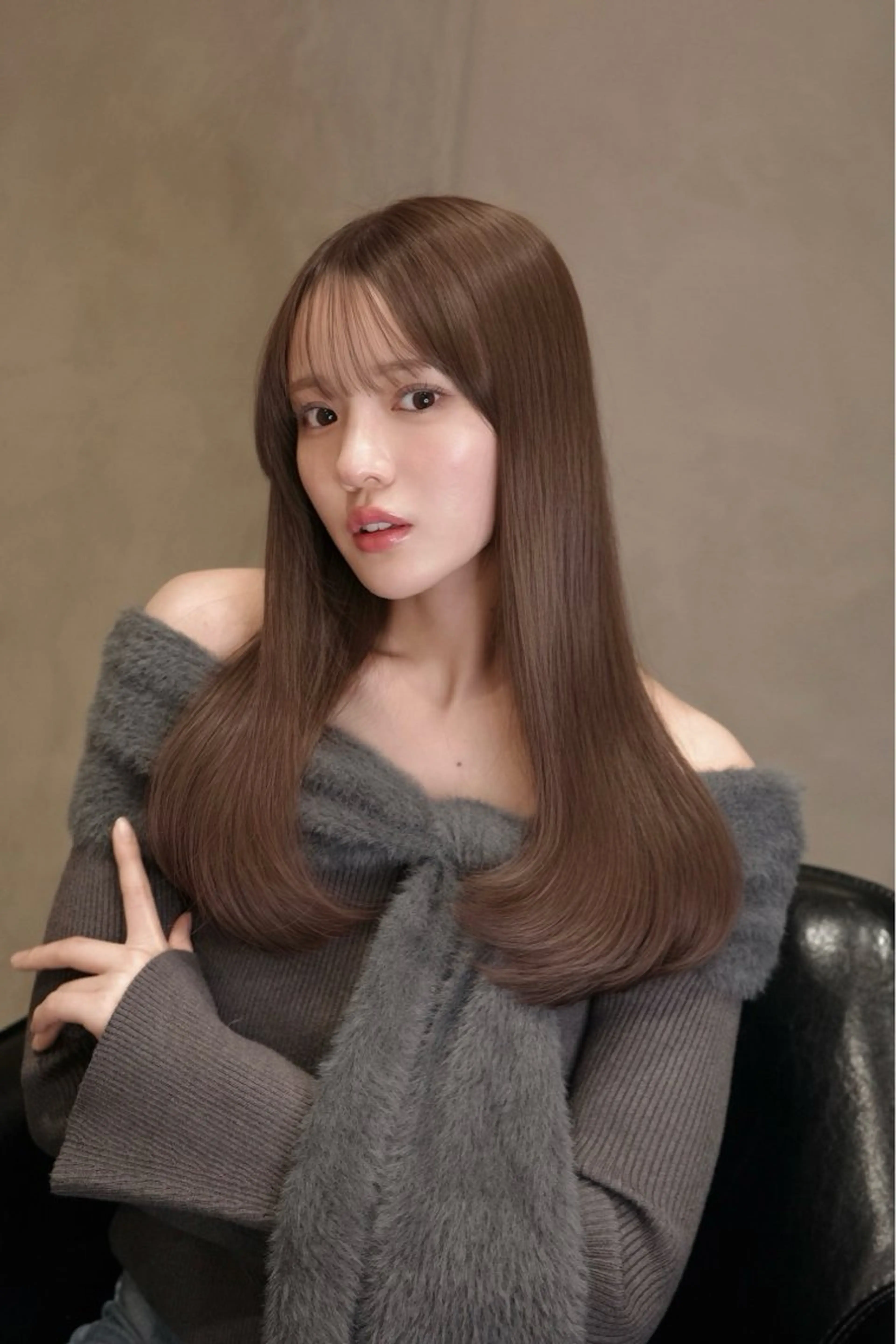 【人気No.1♡】カット×透明感カラー×髪質改善トリートメント🤍の写真