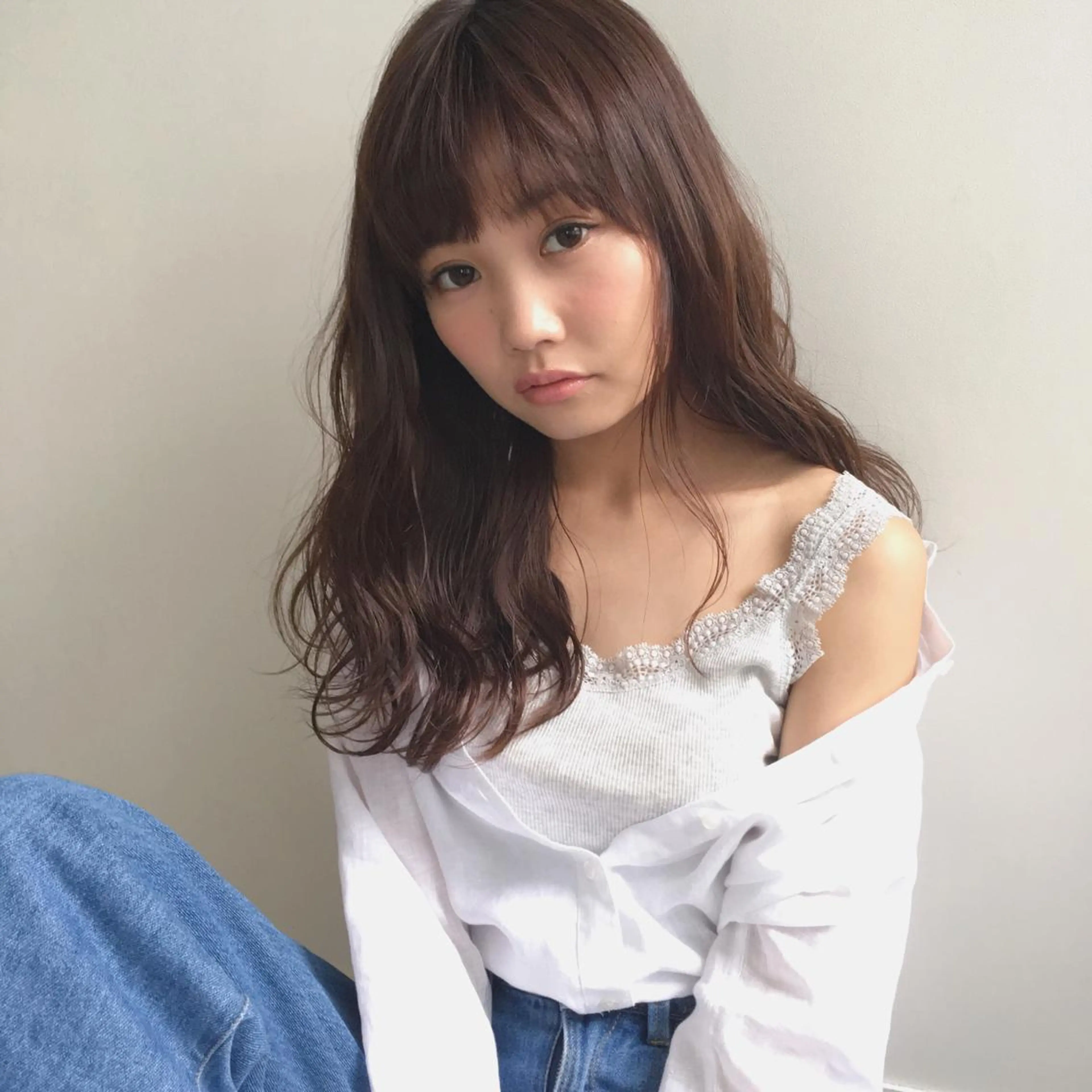 セミロング ボブ/レイヤー 🌟梅田盛一🌟のヘアスタイル