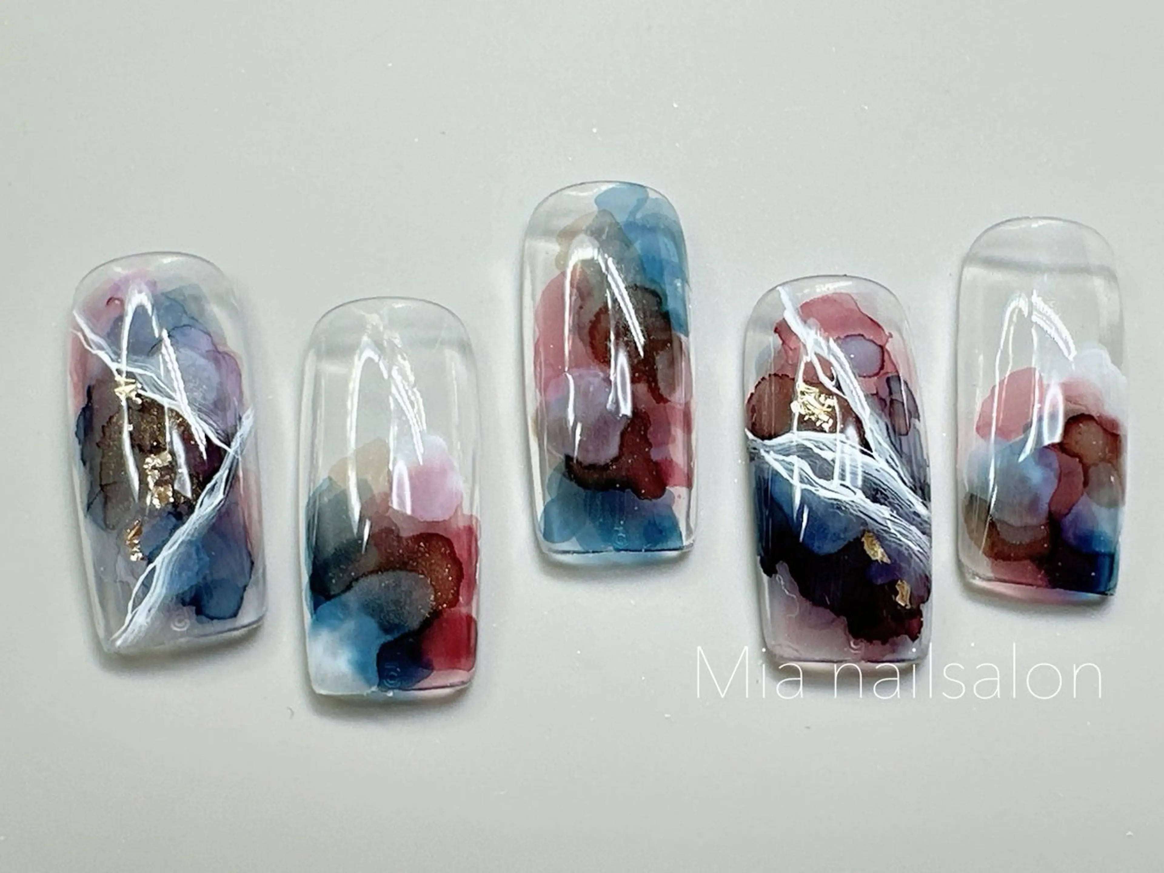 ネイル ハンドネイル Mia 自宅ネイルサロンのネイルデザイン