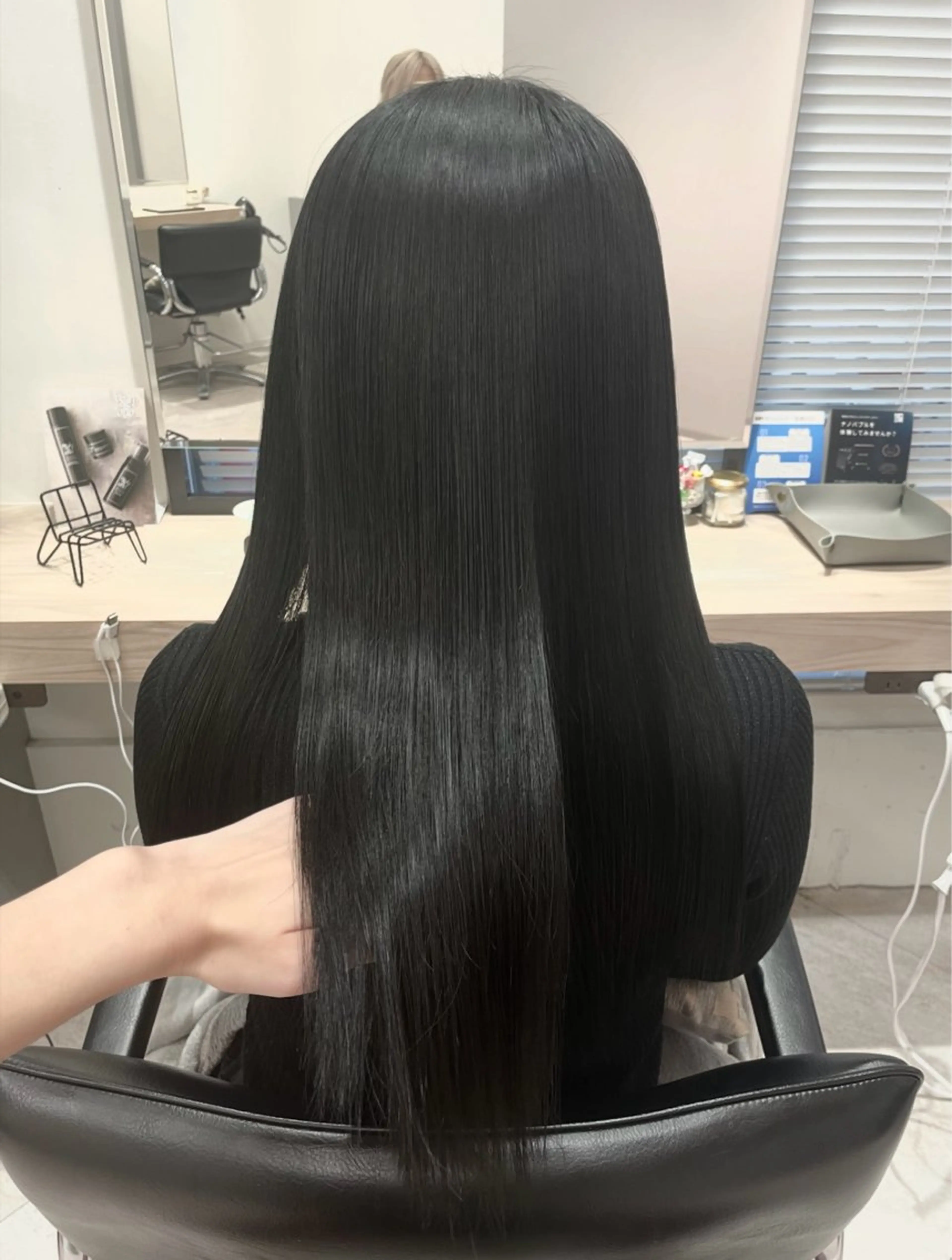 ロング カラー カット ヘアカラー トリートメント Jr.stylist 彩乃のヘアスタイル