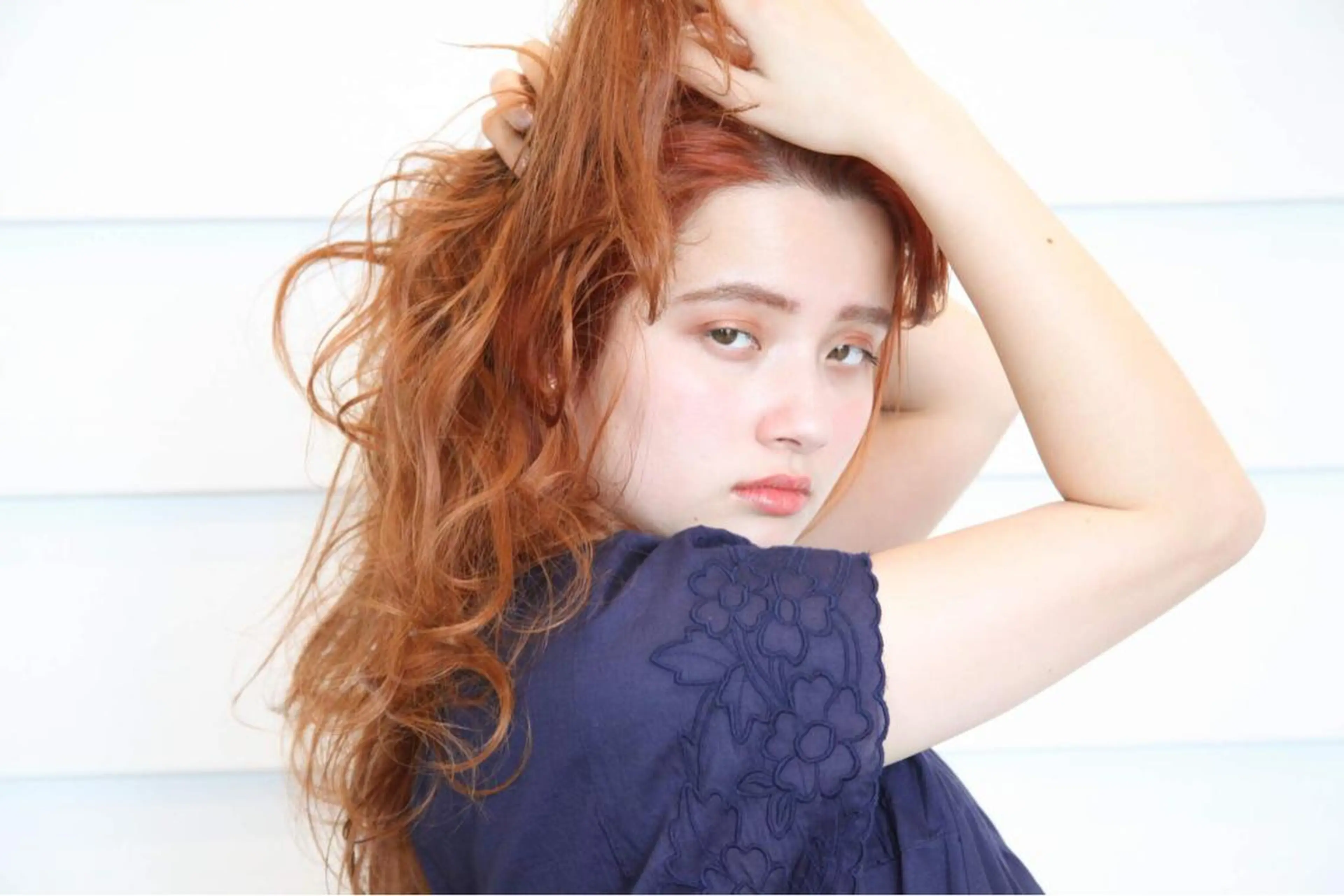 ロング sand&rose所属・逗子、パーマスタイル ナオイカイラのヘアスタイル