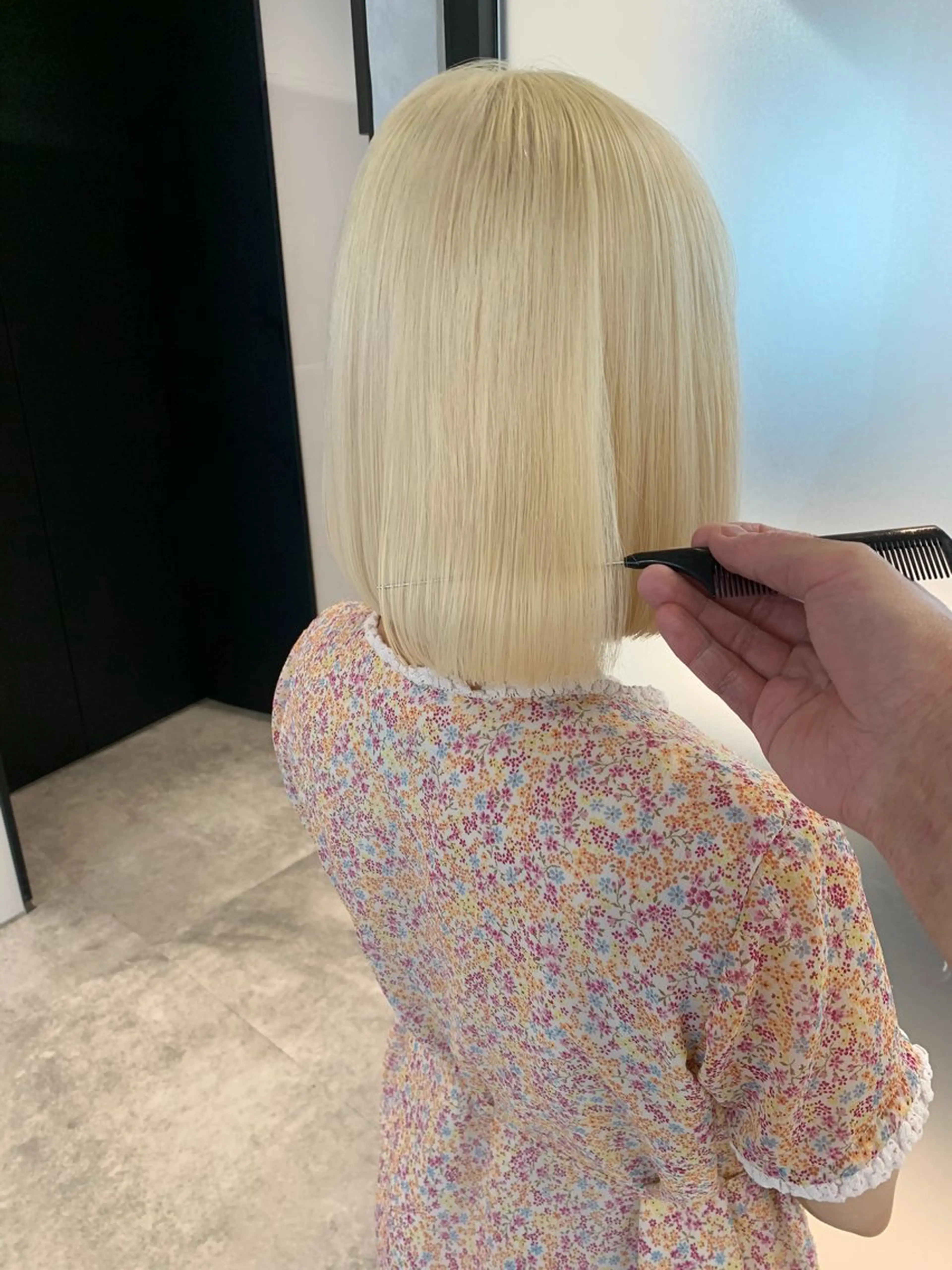 ショート カラー ヘアアレンジ カット ヘアカラー トリートメント ヘッドスパ ハイトーン/美髪矯正 🍃大江拓実のヘアスタイル