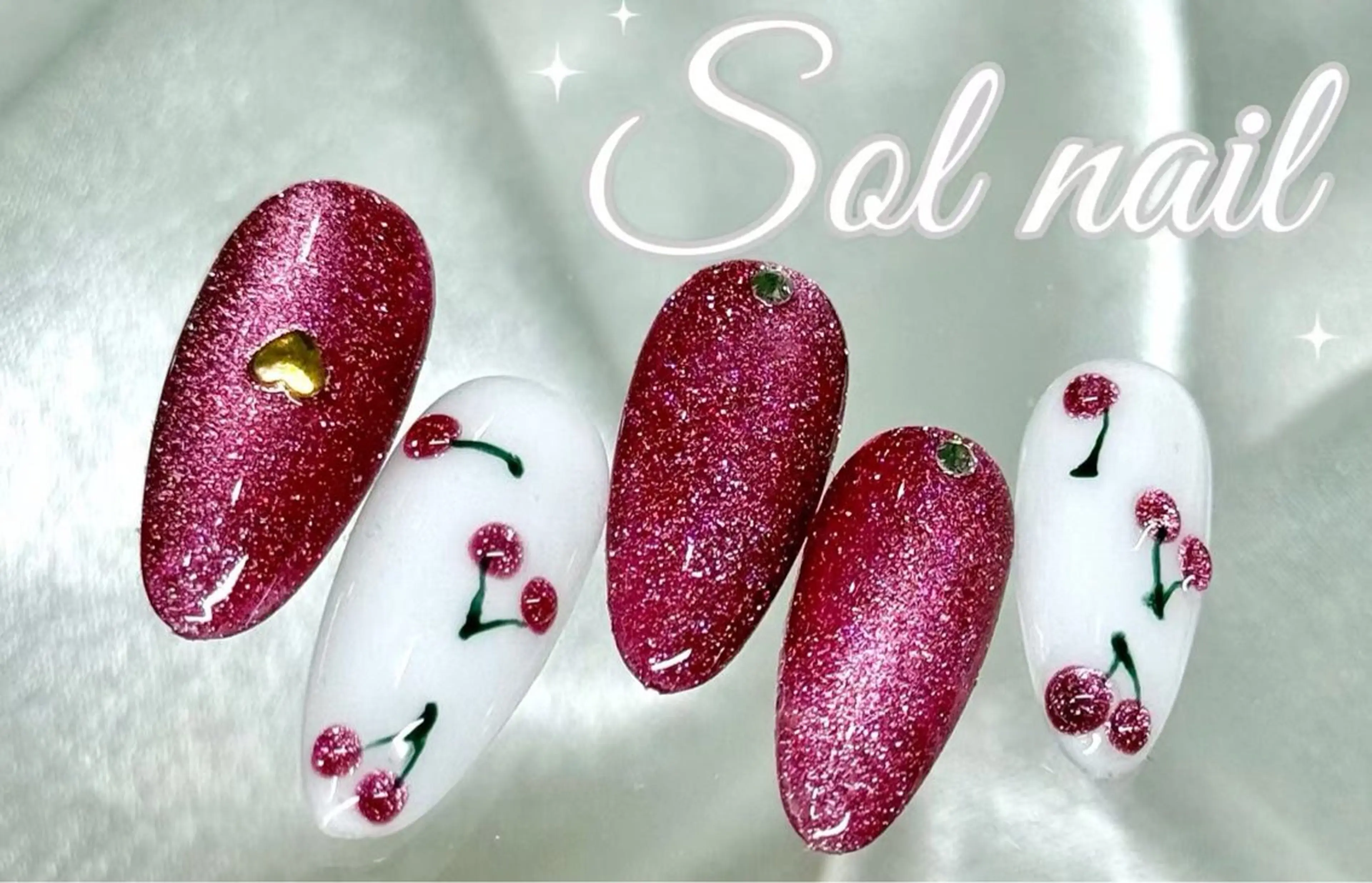 ネイル ハンドネイル ソルネイル所属・ソルネイル ナナのネイルデザイン