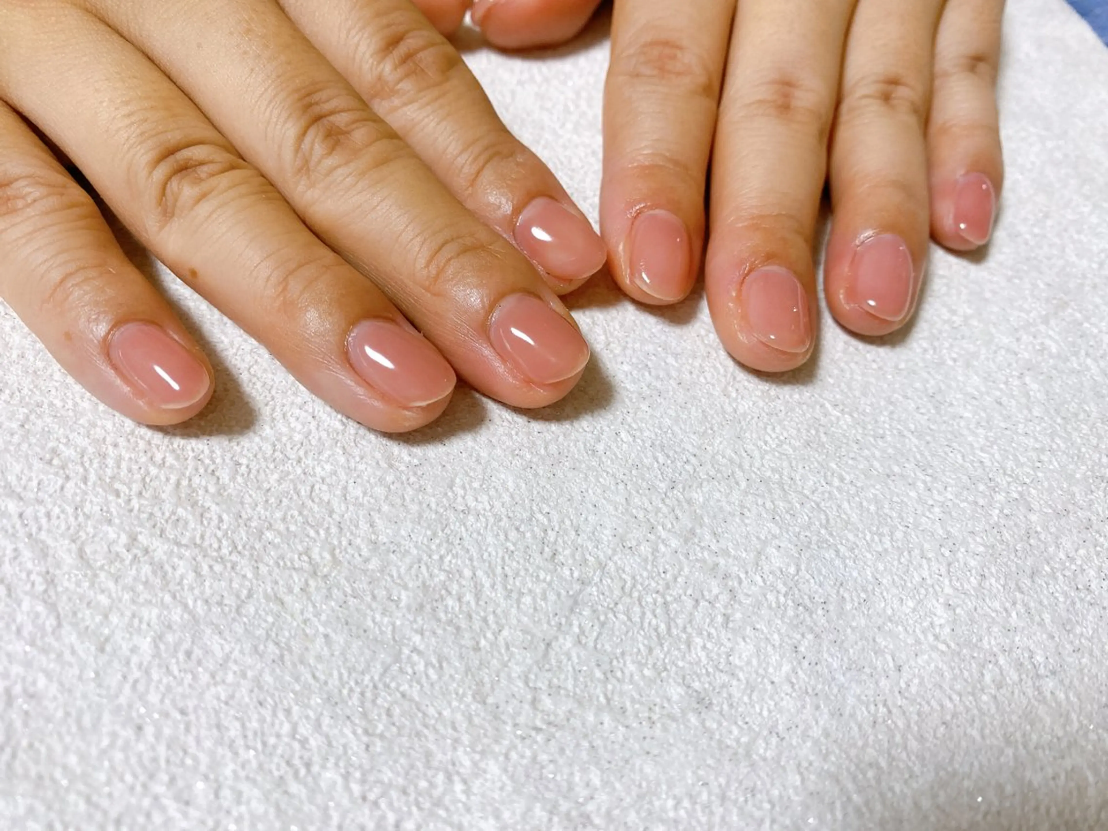 ネイル オーロラネイル フットネイル フレンチネイル ジェルネイル 韓国ネイル kikinail 溝の口のネイルデザイン