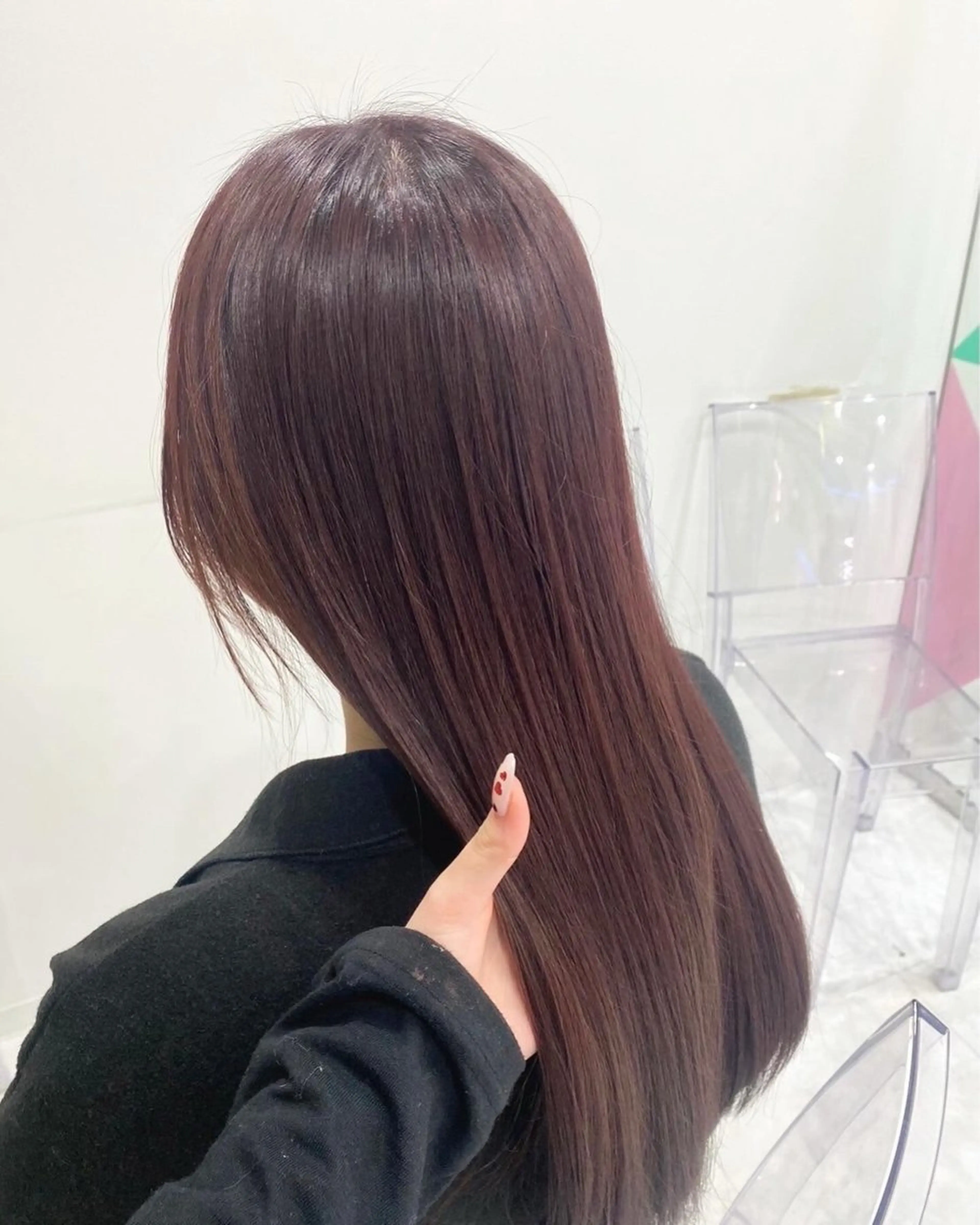 ロング カラー みう/仙台/暖色/ 艶髪/顔周りカット/のヘアスタイル