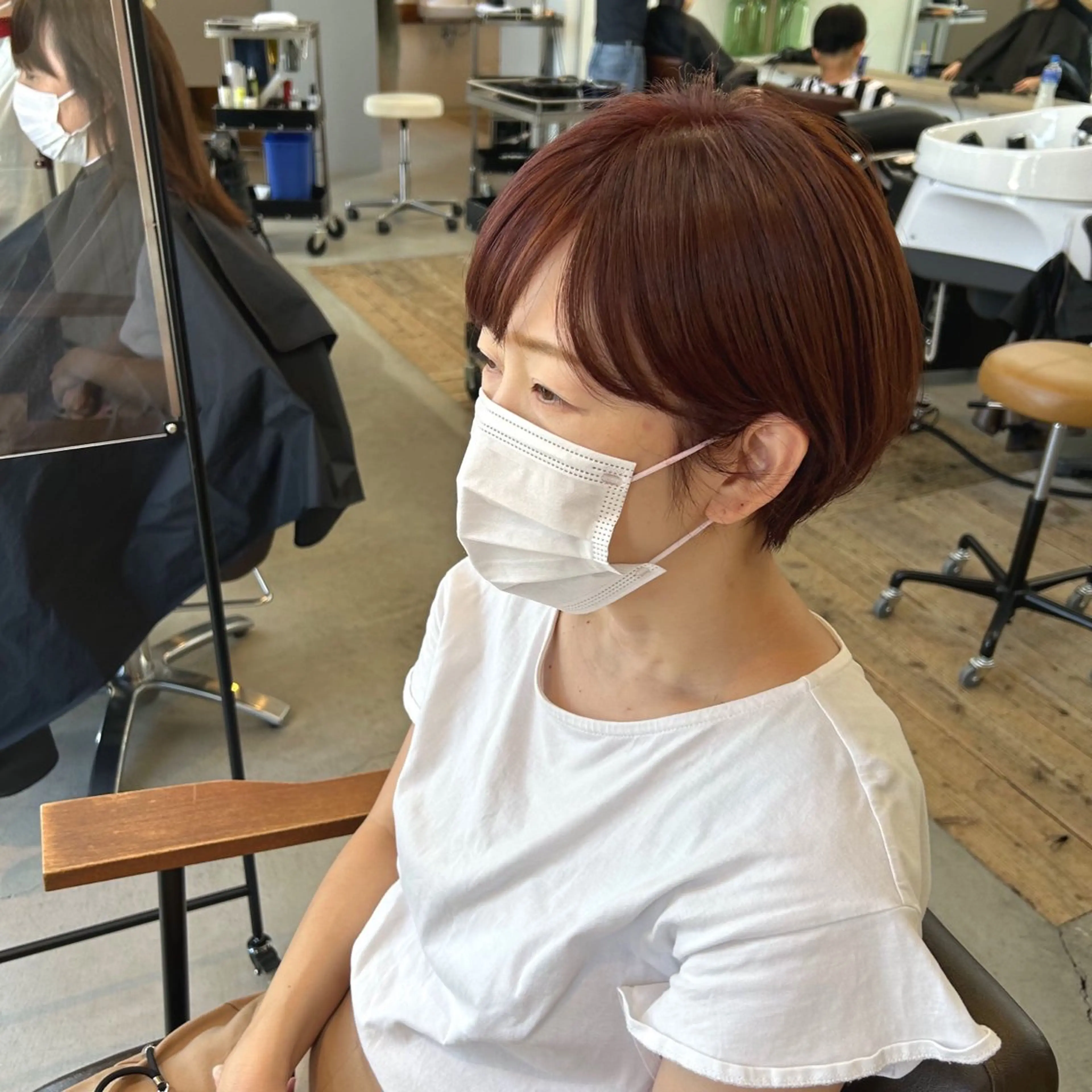 ショート カット ヘアカラー トリートメント kachina所属・綿貫 美雪のヘアスタイル