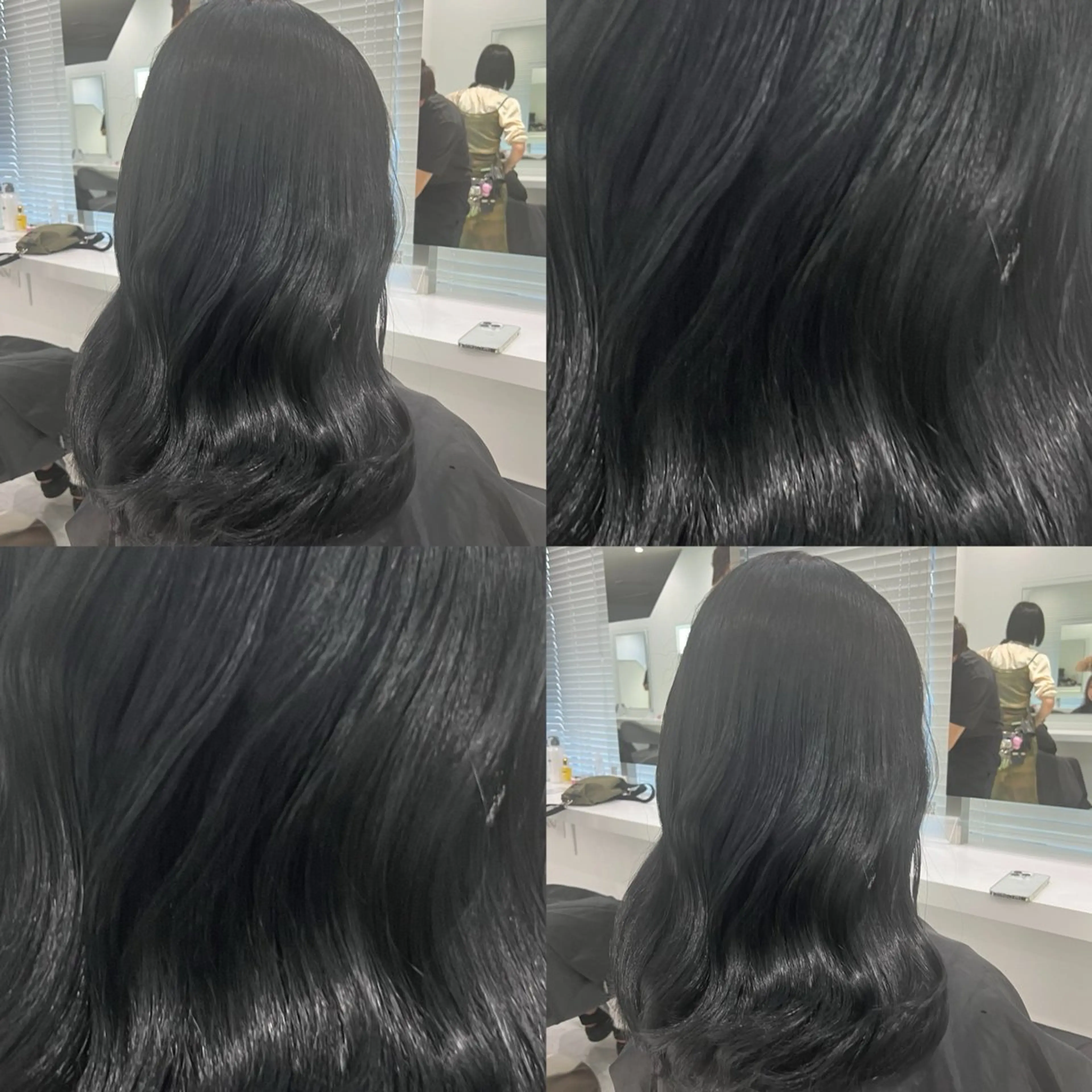 ロング カラー 髪質改善 韓国風ヘア トリートメント カット ヘアカラー トリートメント ヘッドスパ ヘアセット 💖SAE💖 銀座美容師のヘアスタイル