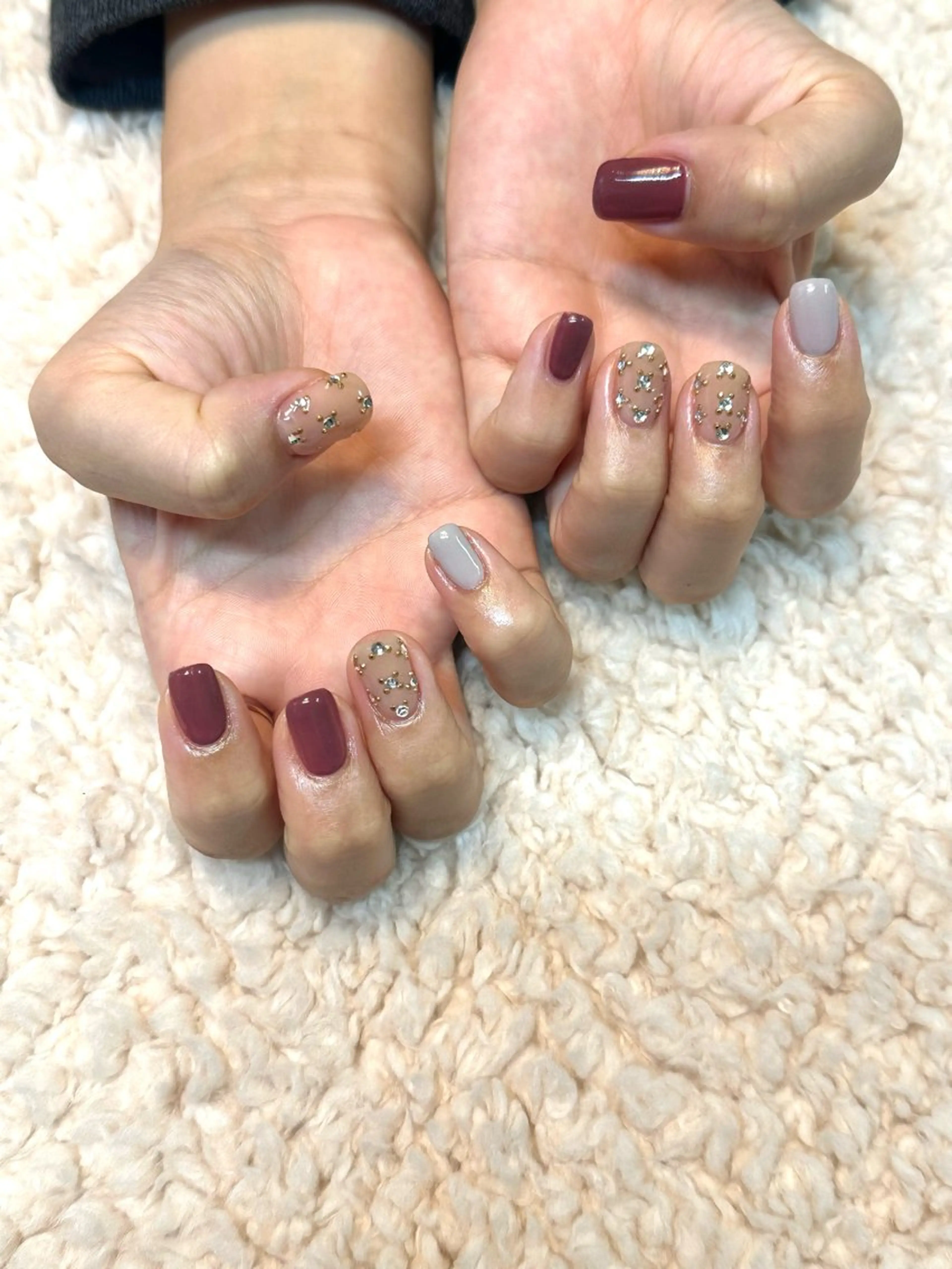 ネイル ハンドネイル フットネイル GéRanium Harukaのネイルデザイン