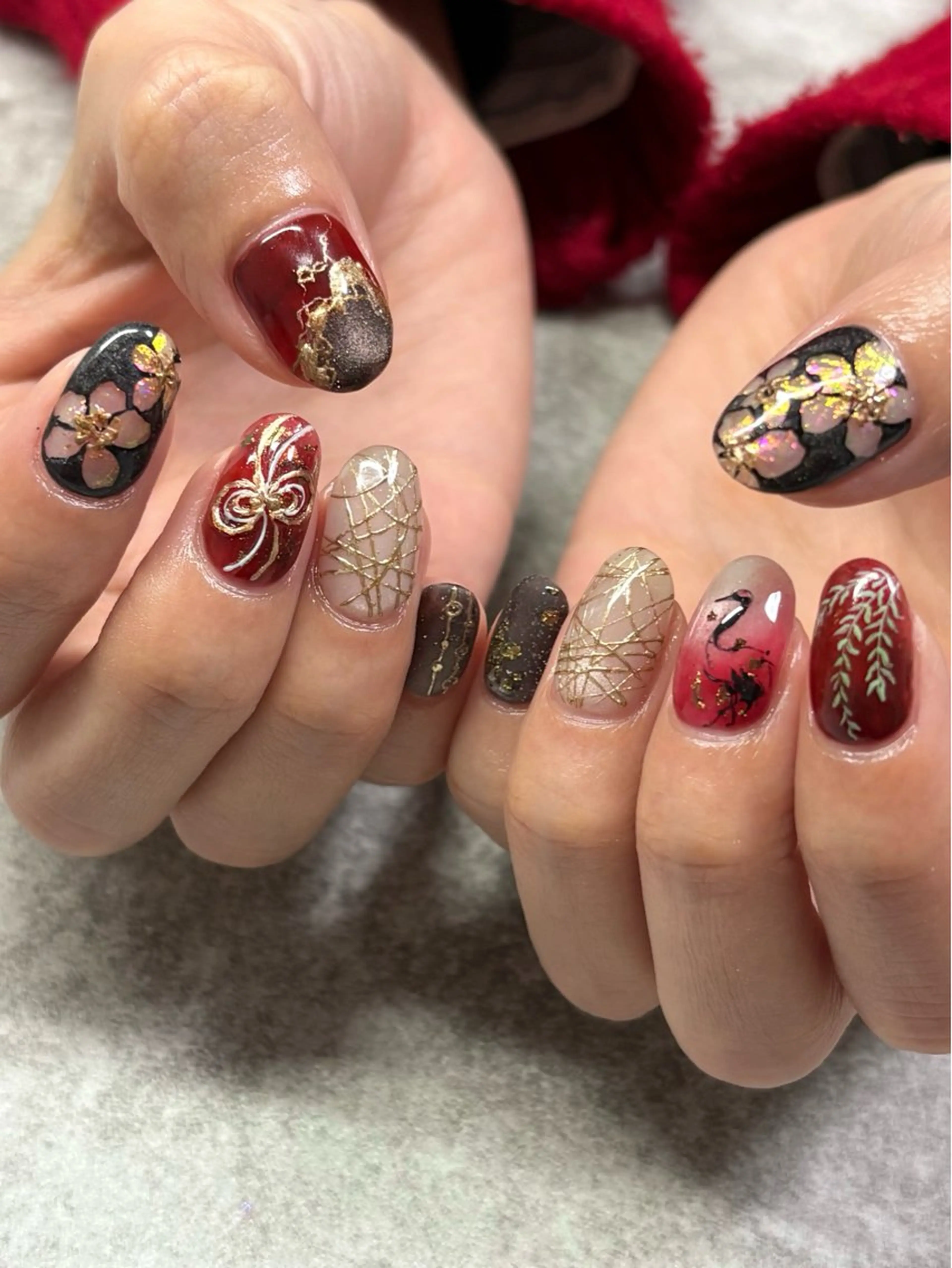 ネイル ハンドネイル FIORITURA Maikoのネイルデザイン