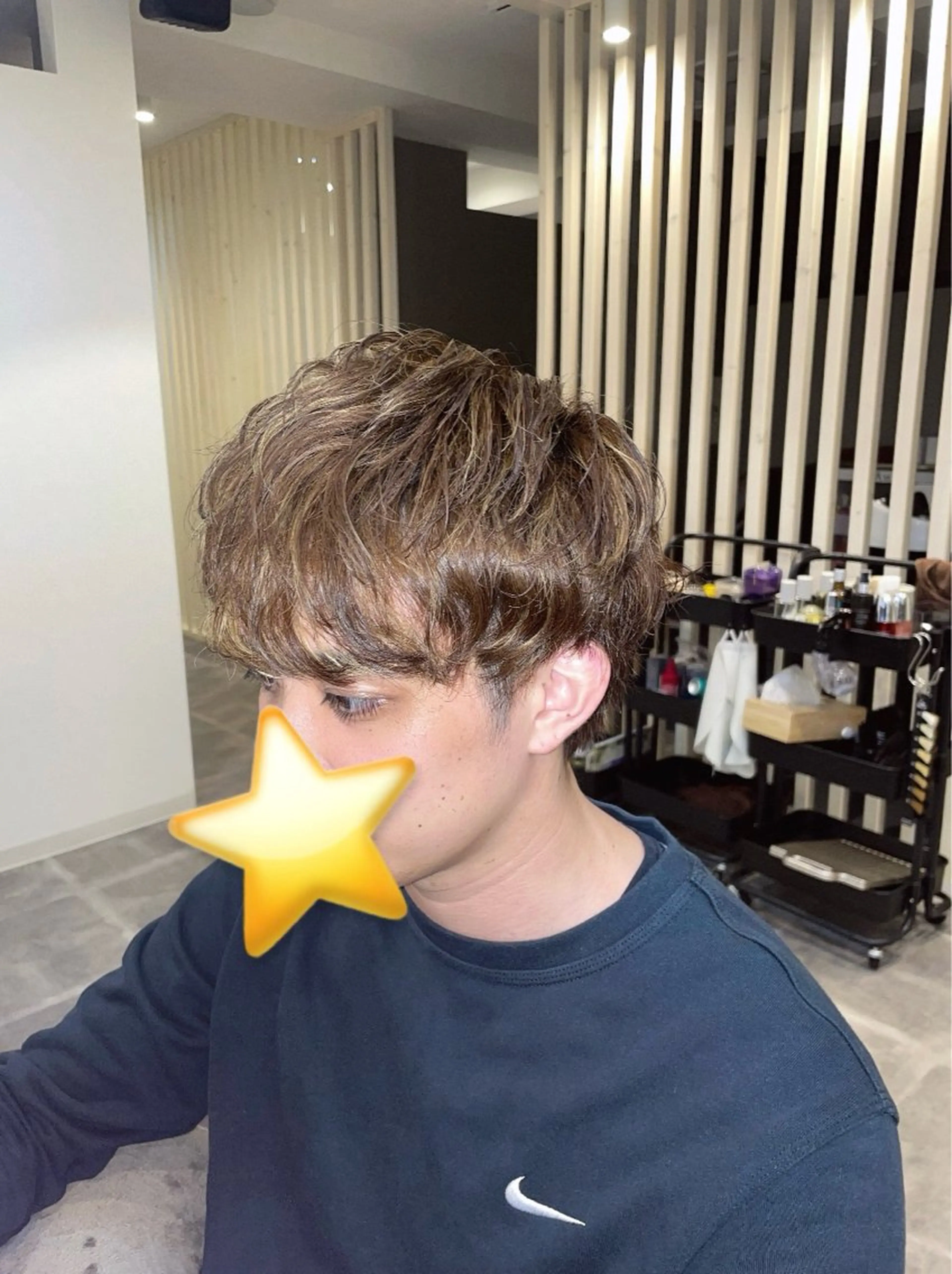 パーマ perfumeby afloat羽南のヘアスタイル