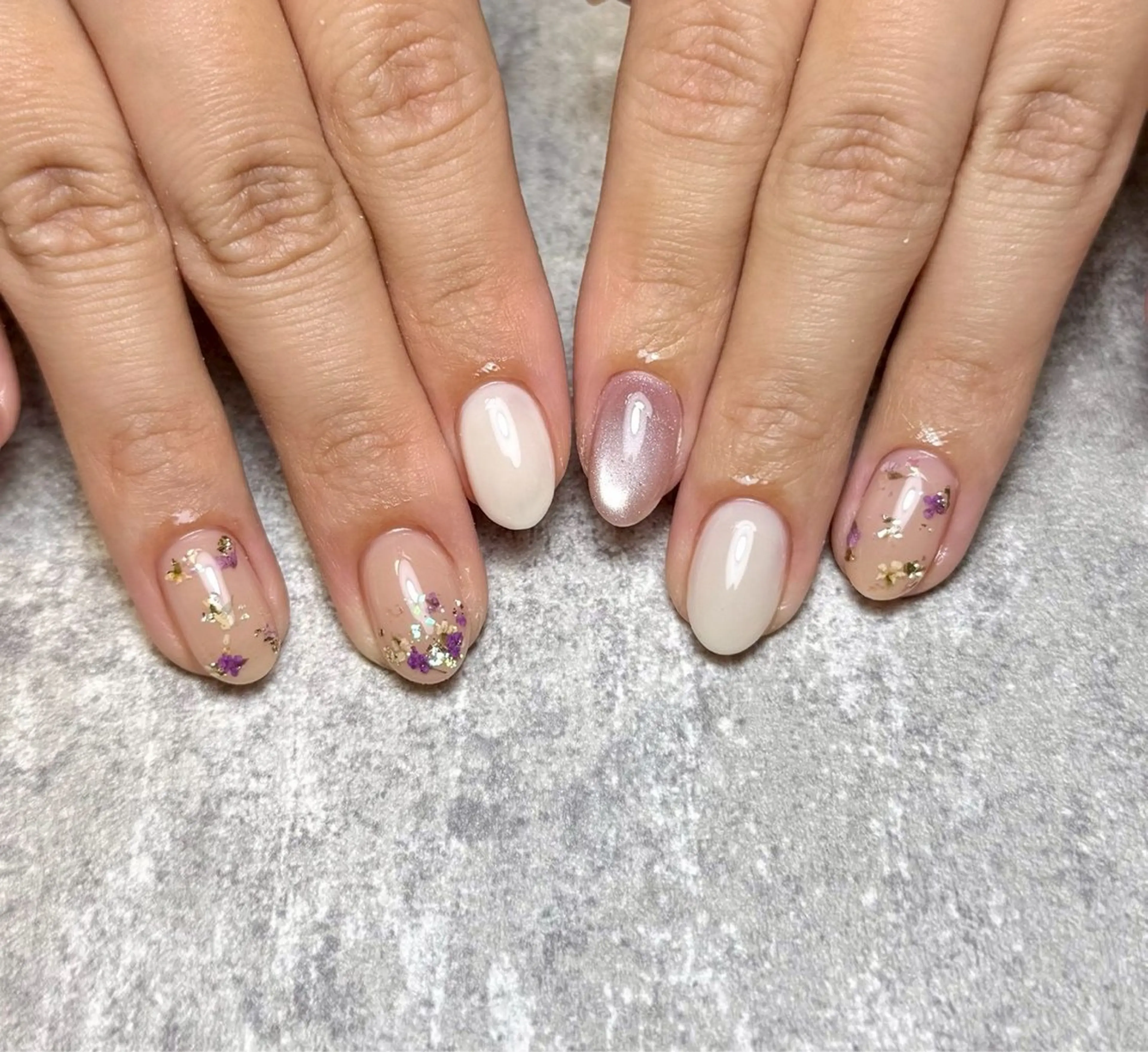 ネイル アートネイル フットネイル フレンチネイル ジェルネイル 韓国ネイル nail salon fee所属・Ayaka salon feeのネイルデザイン