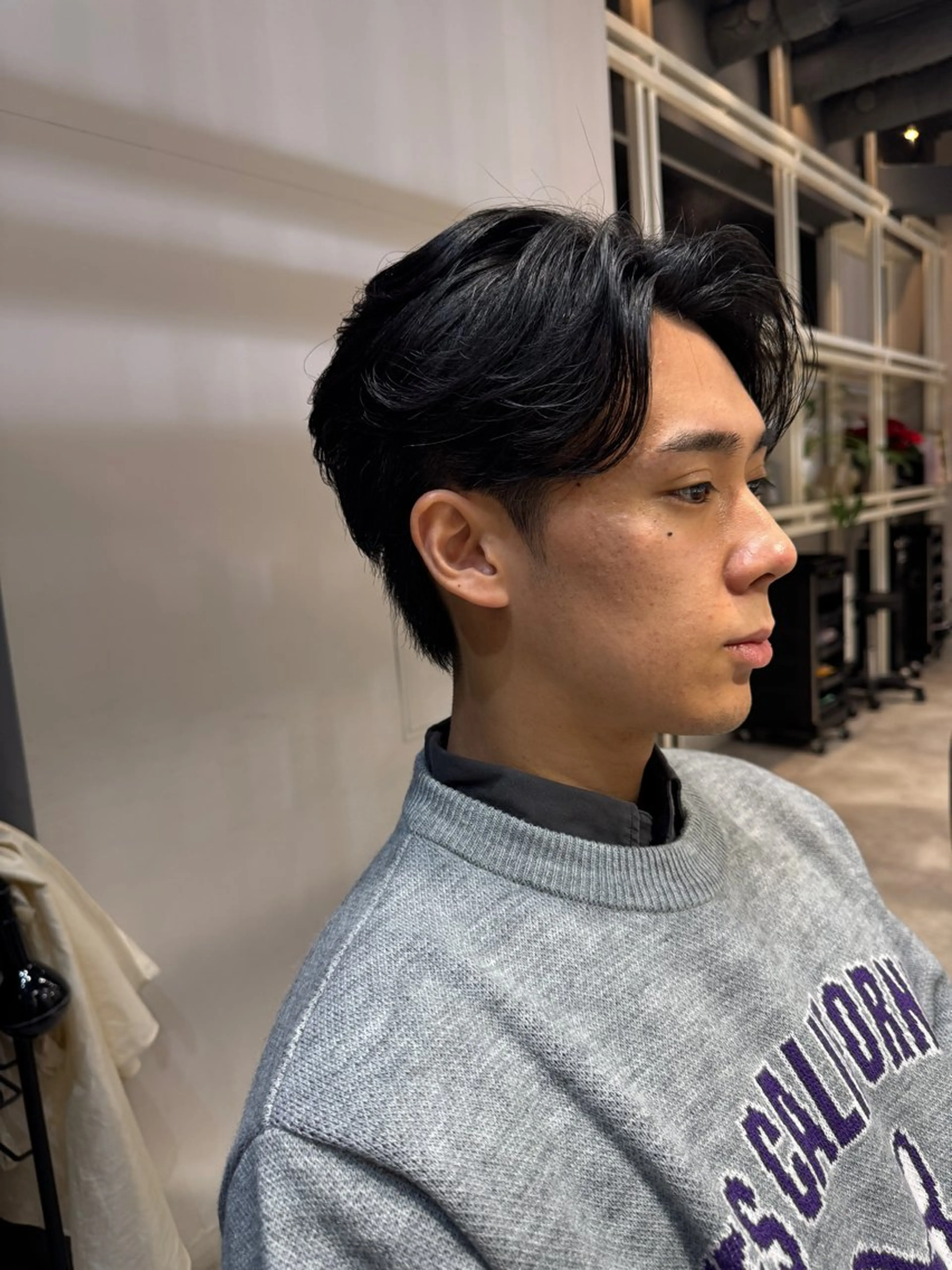 ショート メンズ センターパート カット Dxxxx III所属・女性目線の大人 メンズ*Ayakaのヘアスタイル