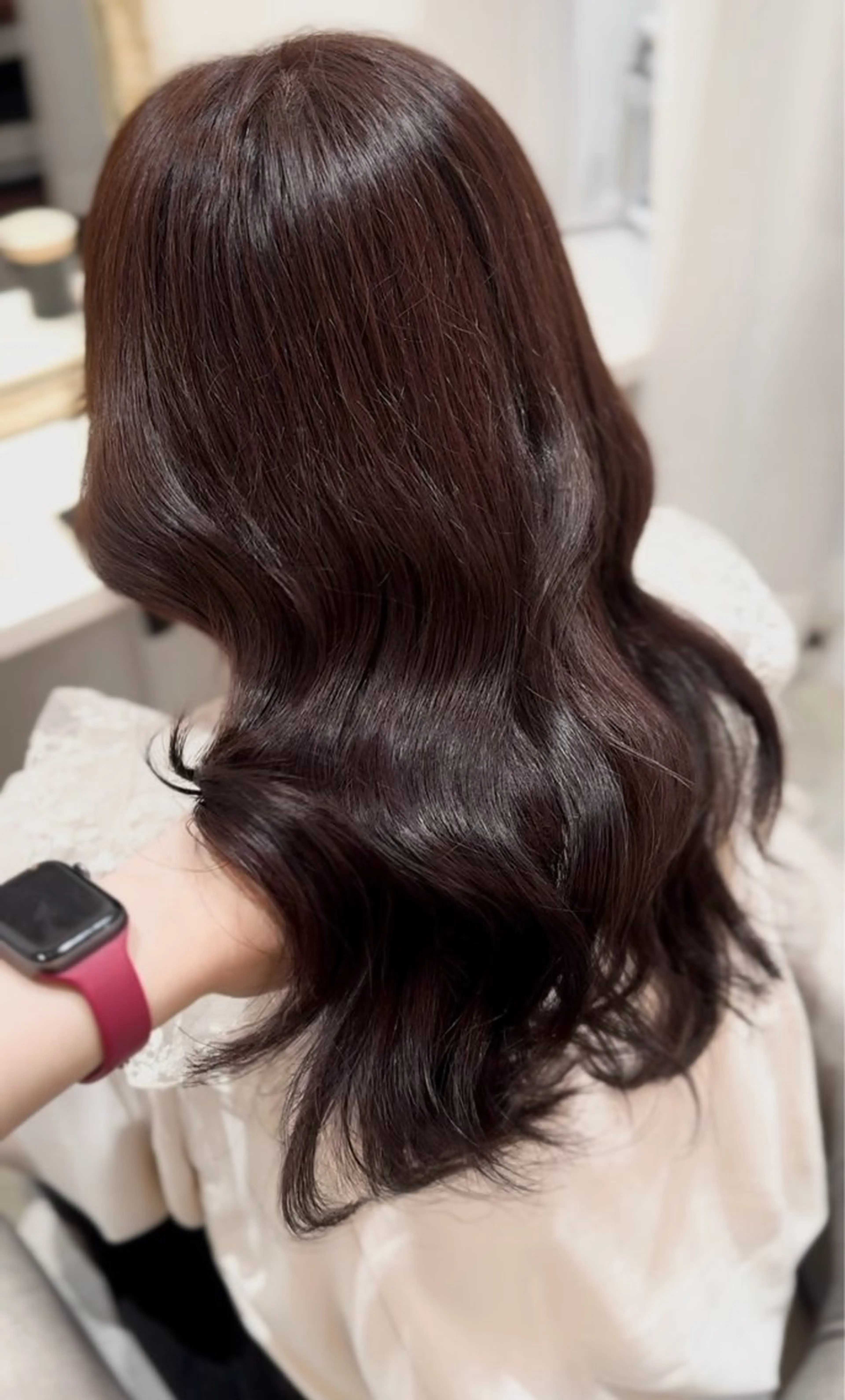 ‎𓊆美髪クーポン𓊇髪質改善カラー🎀 ＋Aujua5stepトリートメントの写真