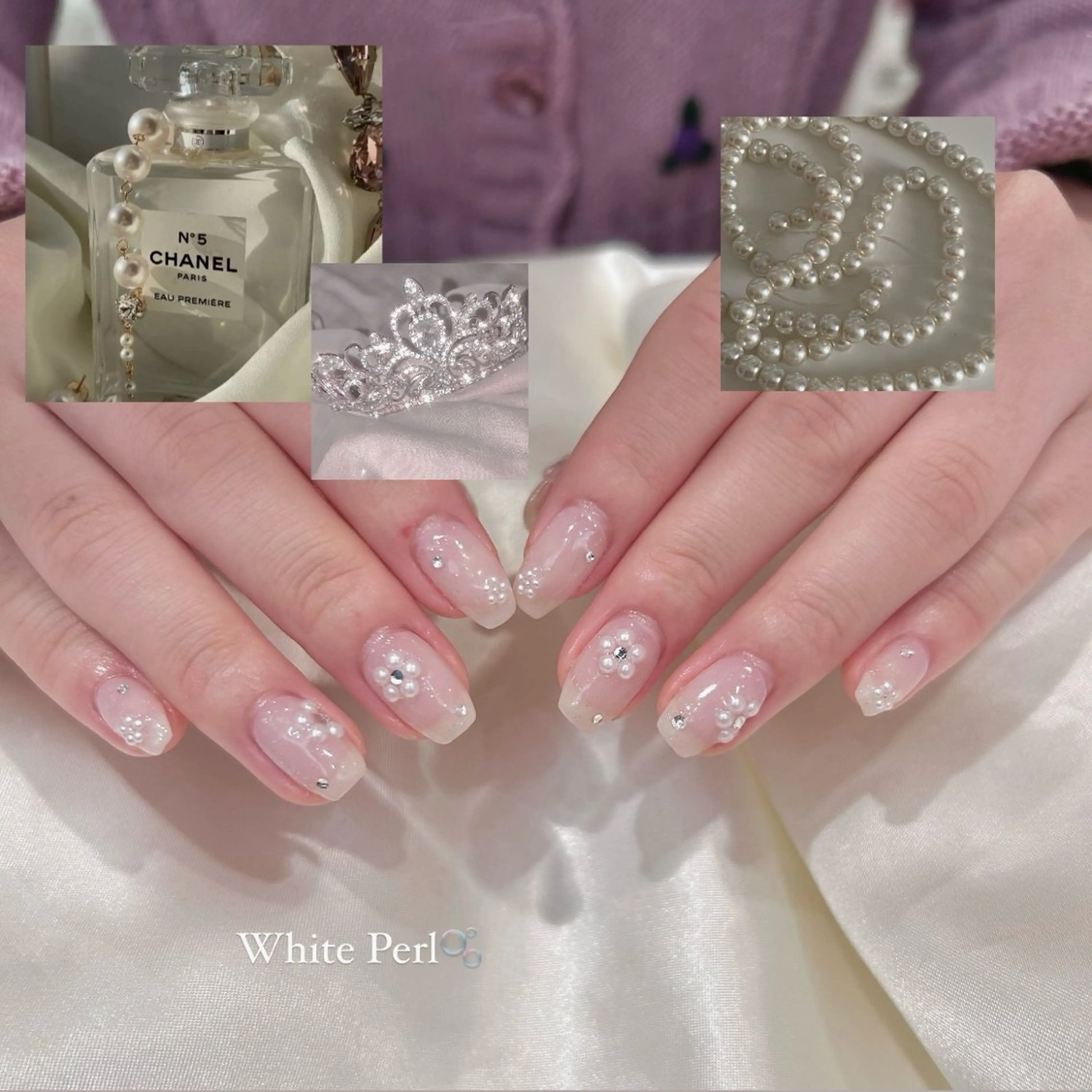 ネイル 長瀬 瑠霞のネイルデザイン