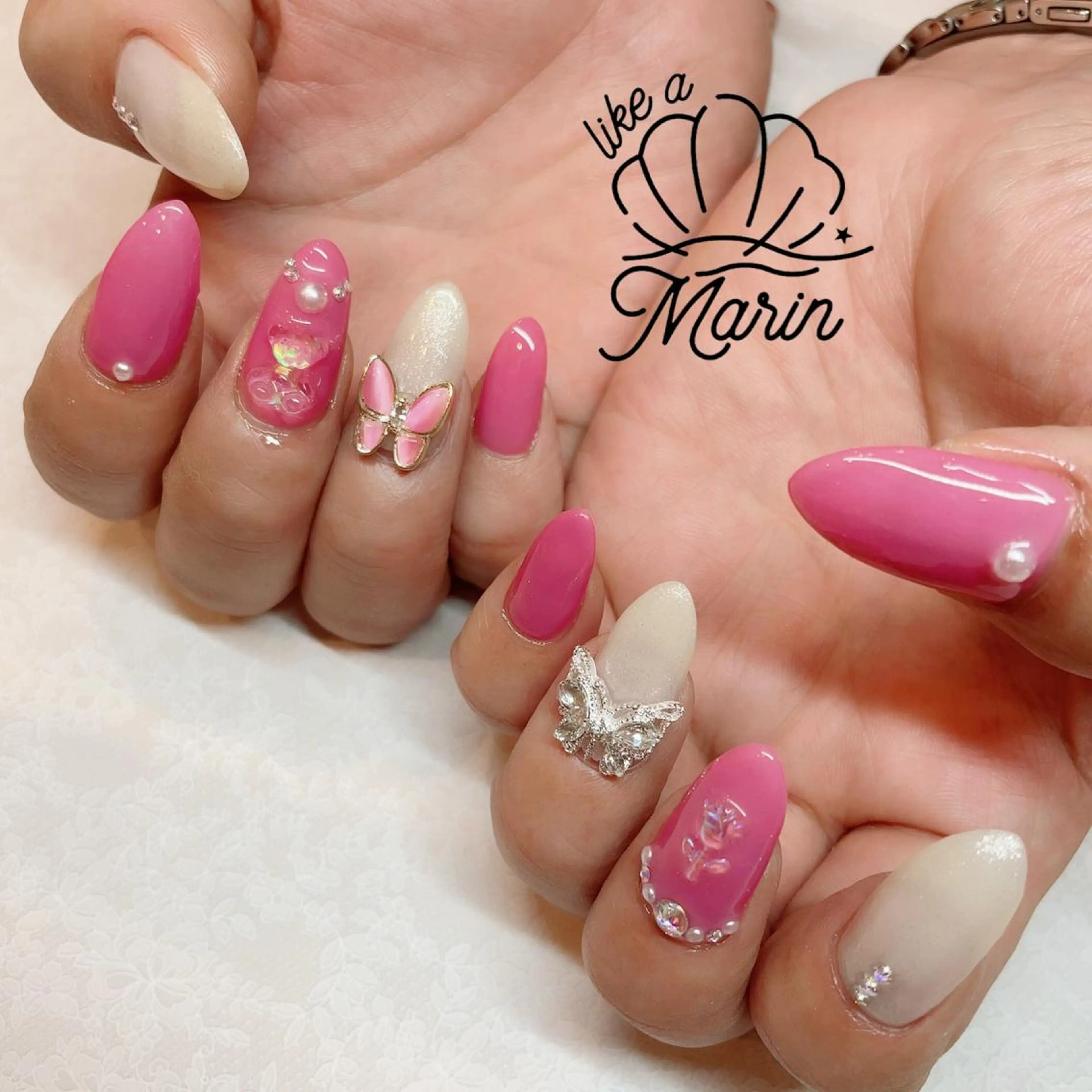 ネイル Serenity by Mari所属・Shinozaki mariのネイルデザイン