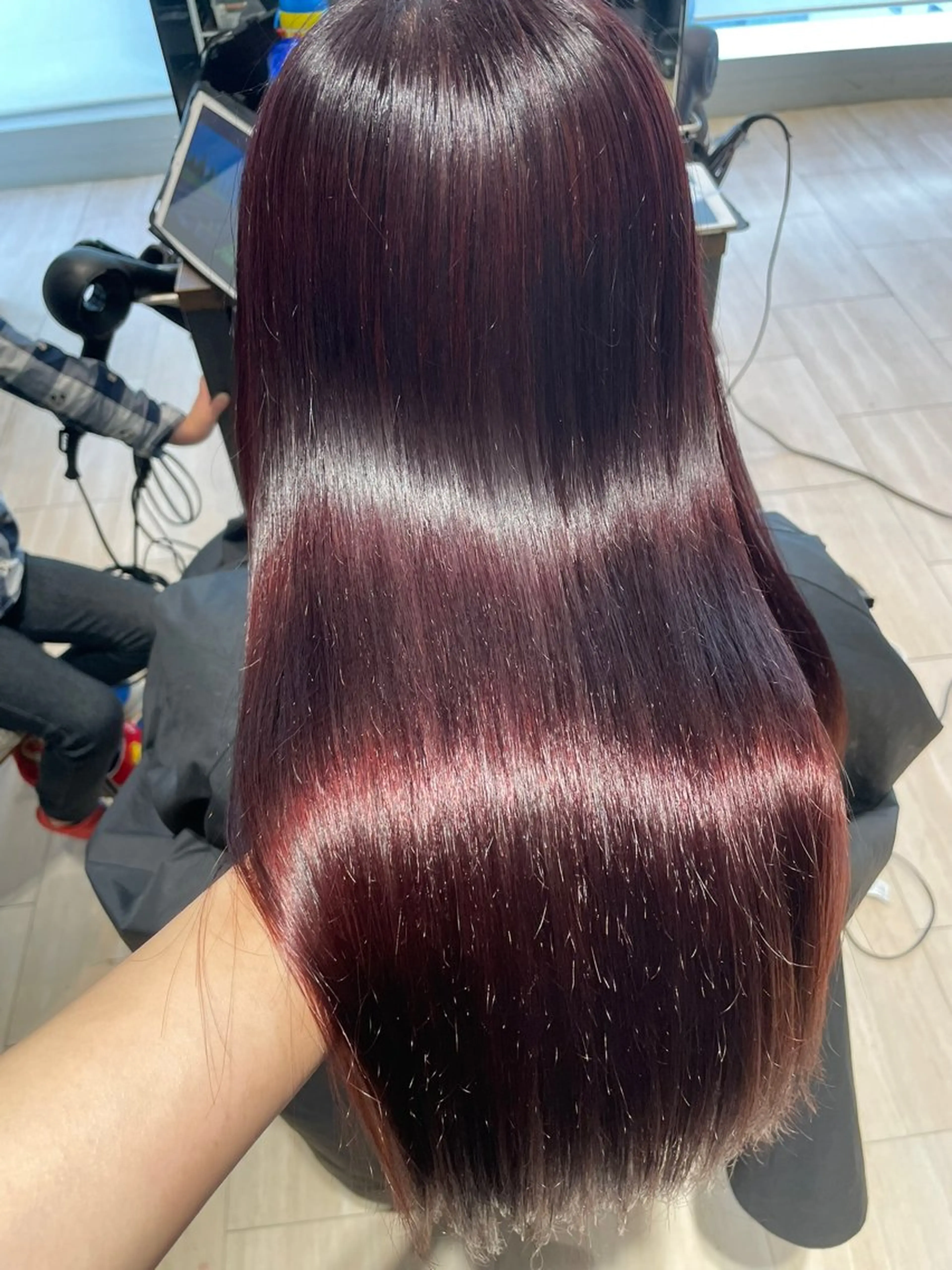 カラー ヘアカラー 艶カラー/アレンジ/ はまぐちうみのヘアスタイル