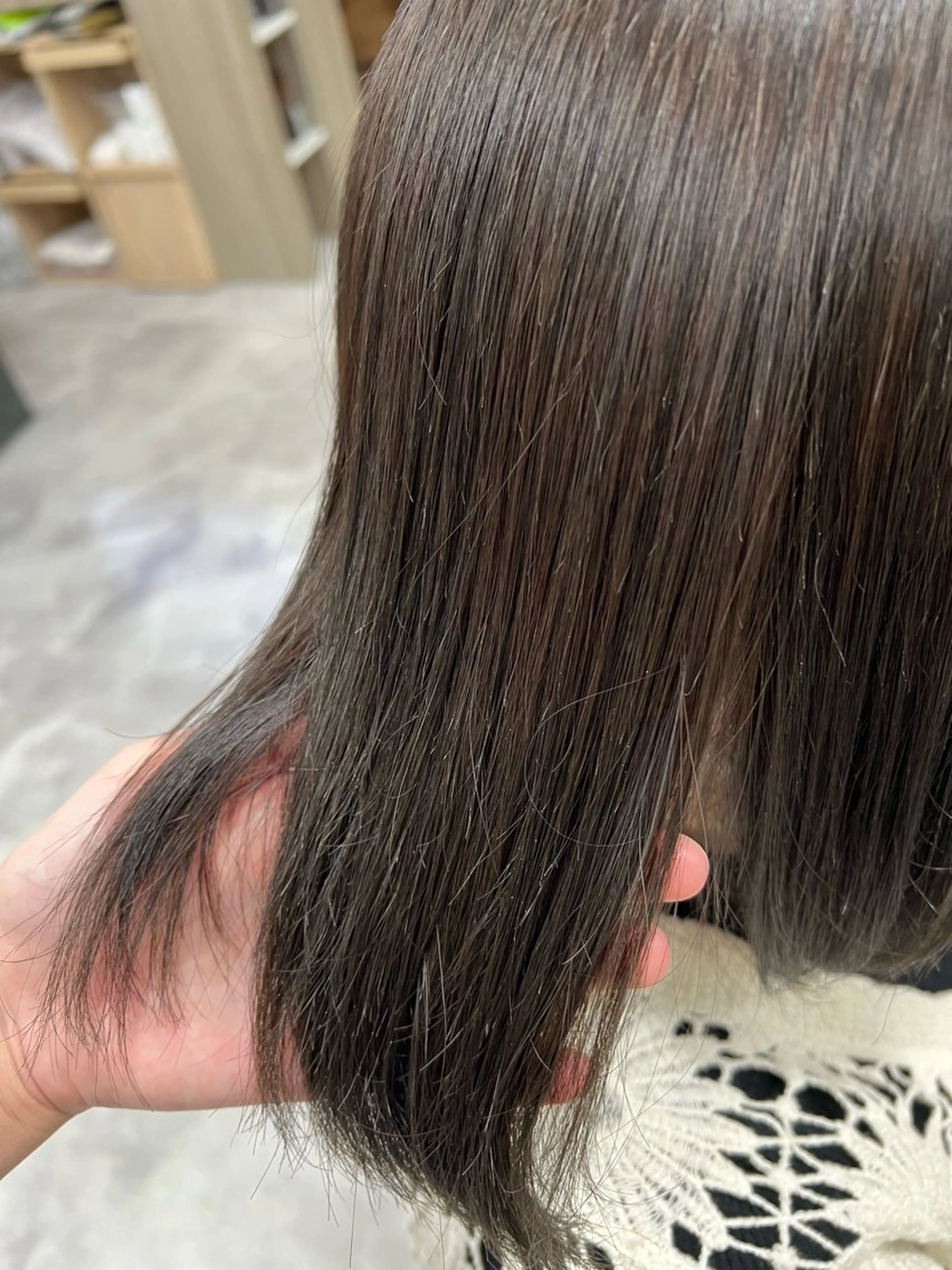 ミディアム 透明感/レイヤー💎 髪質改善/希美のヘアスタイル