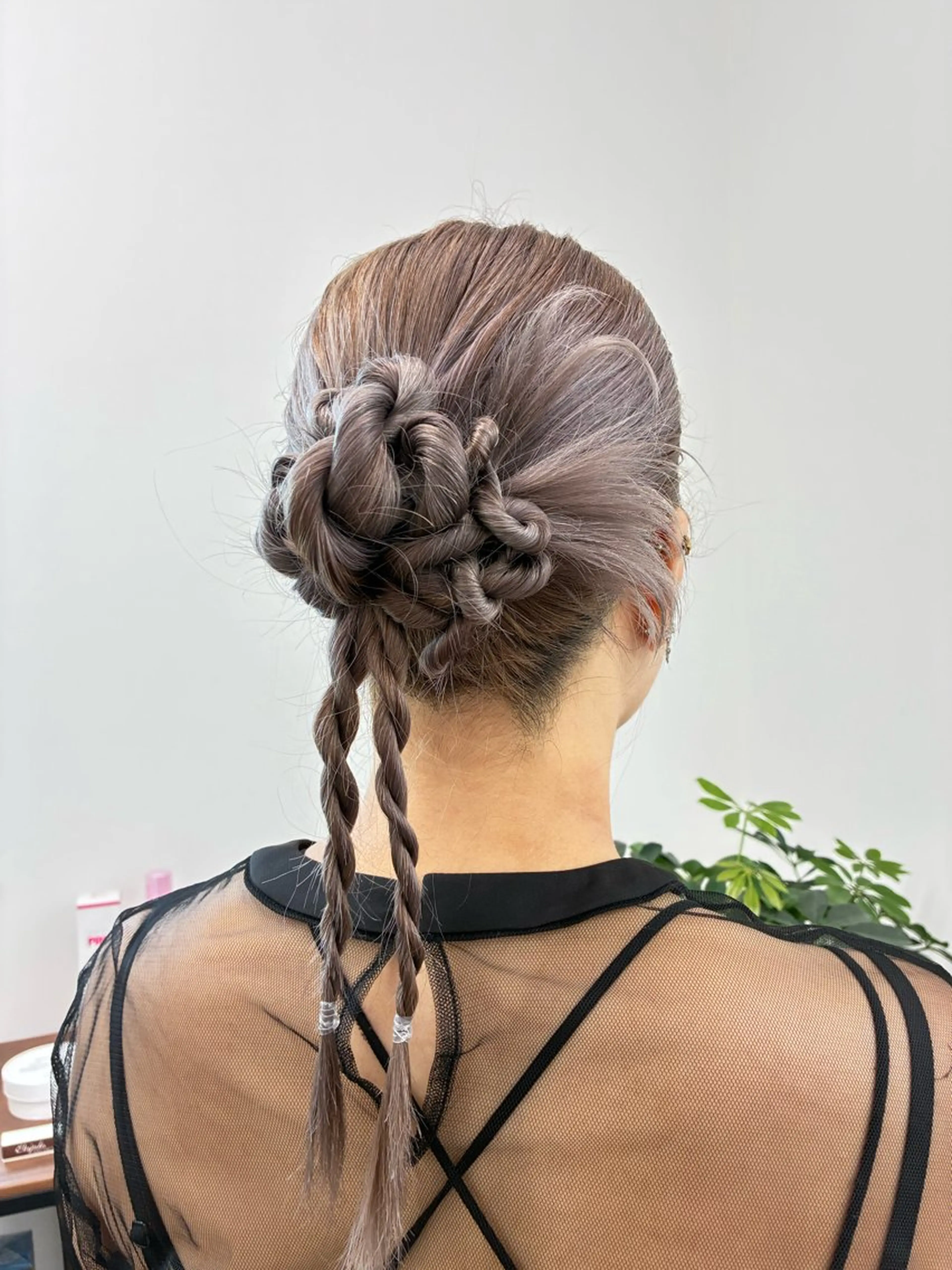 セミロング ヘアセット ENV船橋 櫻井ちののヘアスタイル