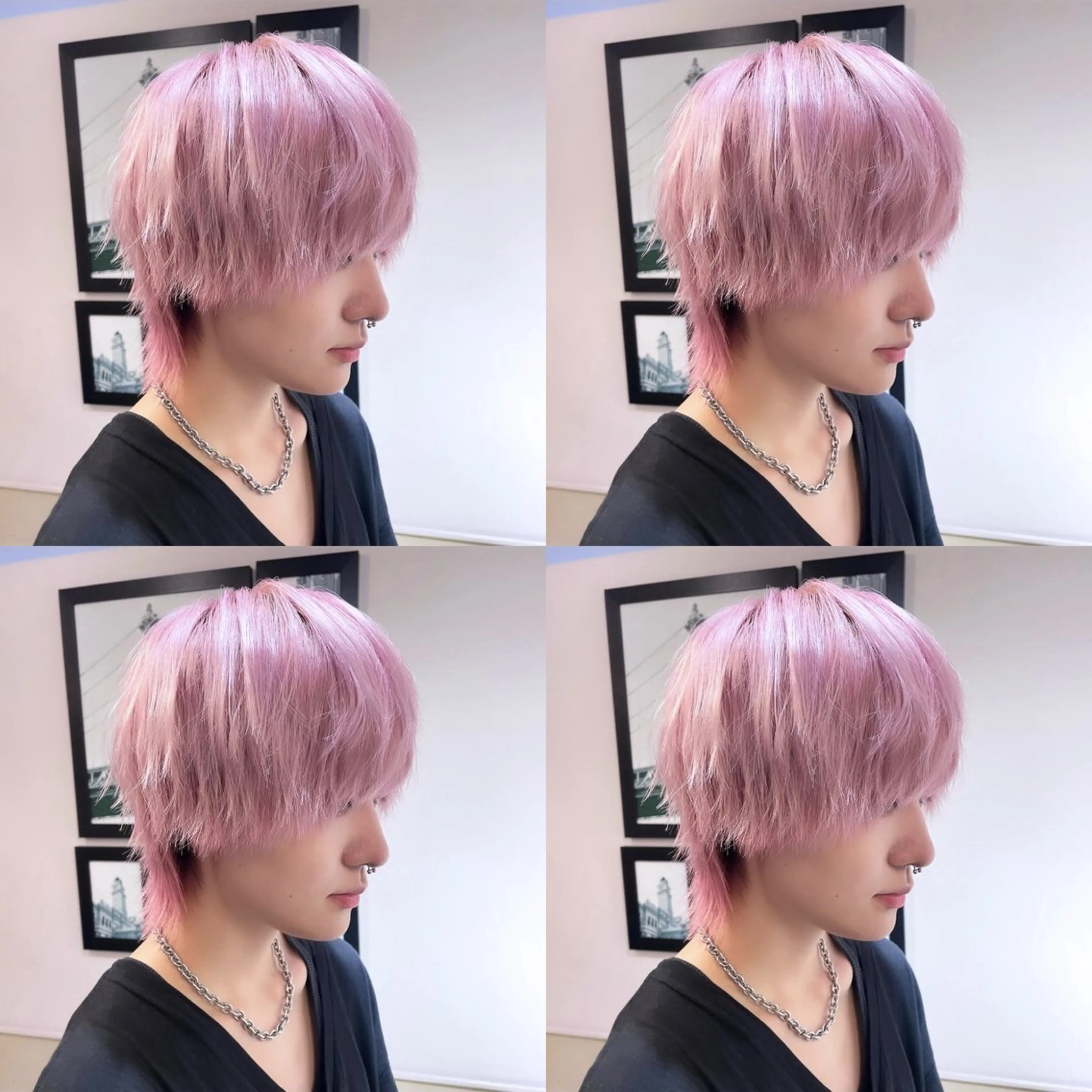 ショート カラー ピンクカラー 🌟トップデザイナー 高橋🌟のヘアスタイル