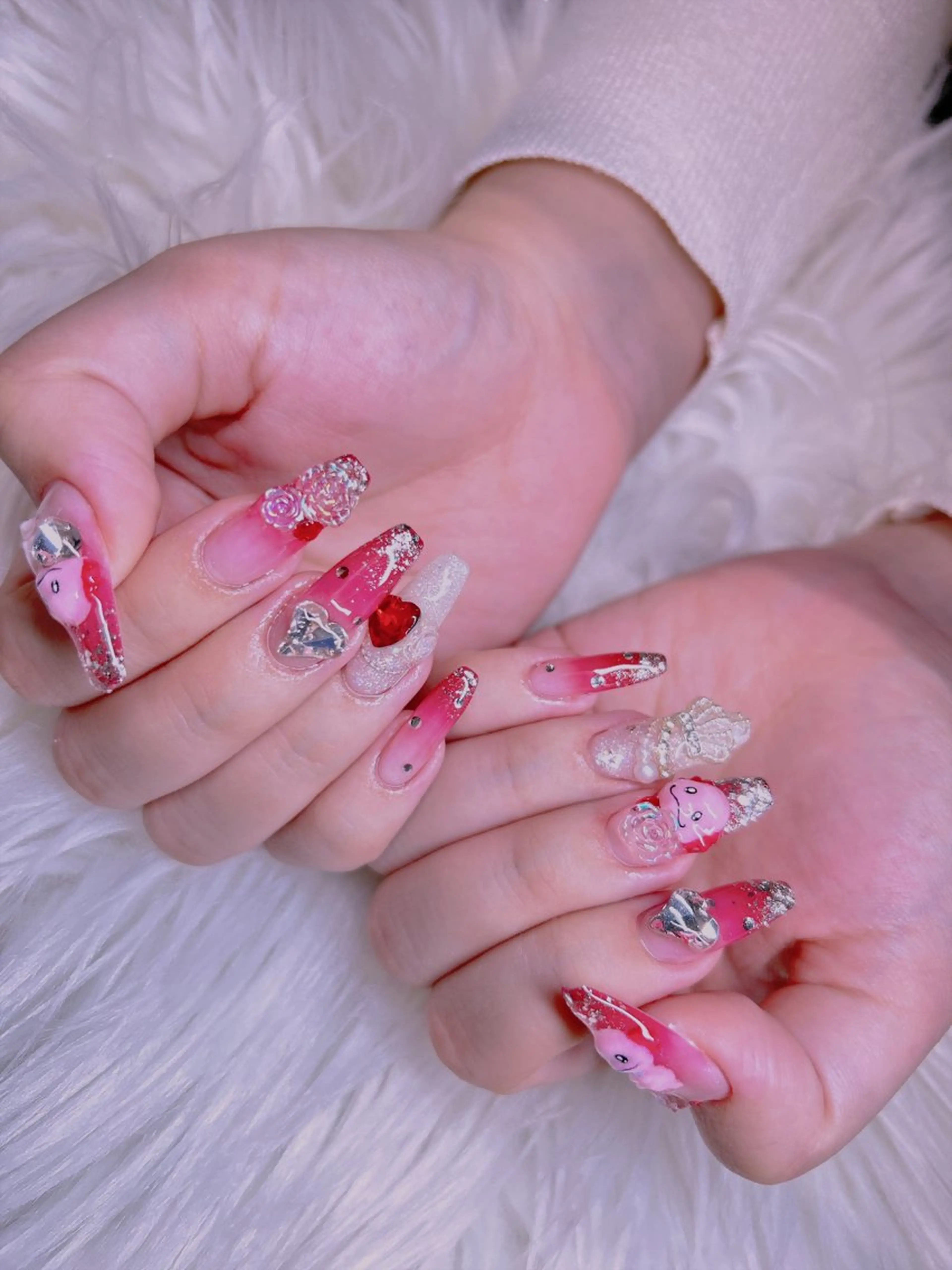 ネイル 長さだし専門店 M2　rikaのネイルデザイン