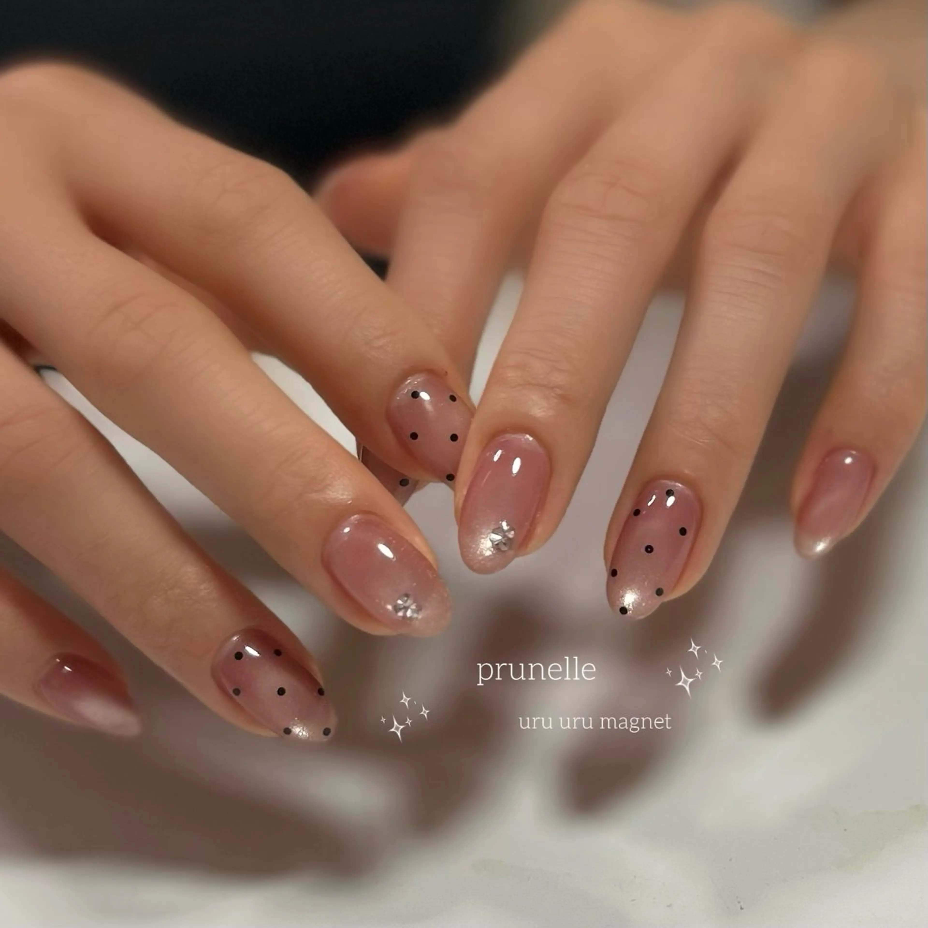 ネイル ハンドネイル ぷりゅねる Nanamiのネイルデザイン